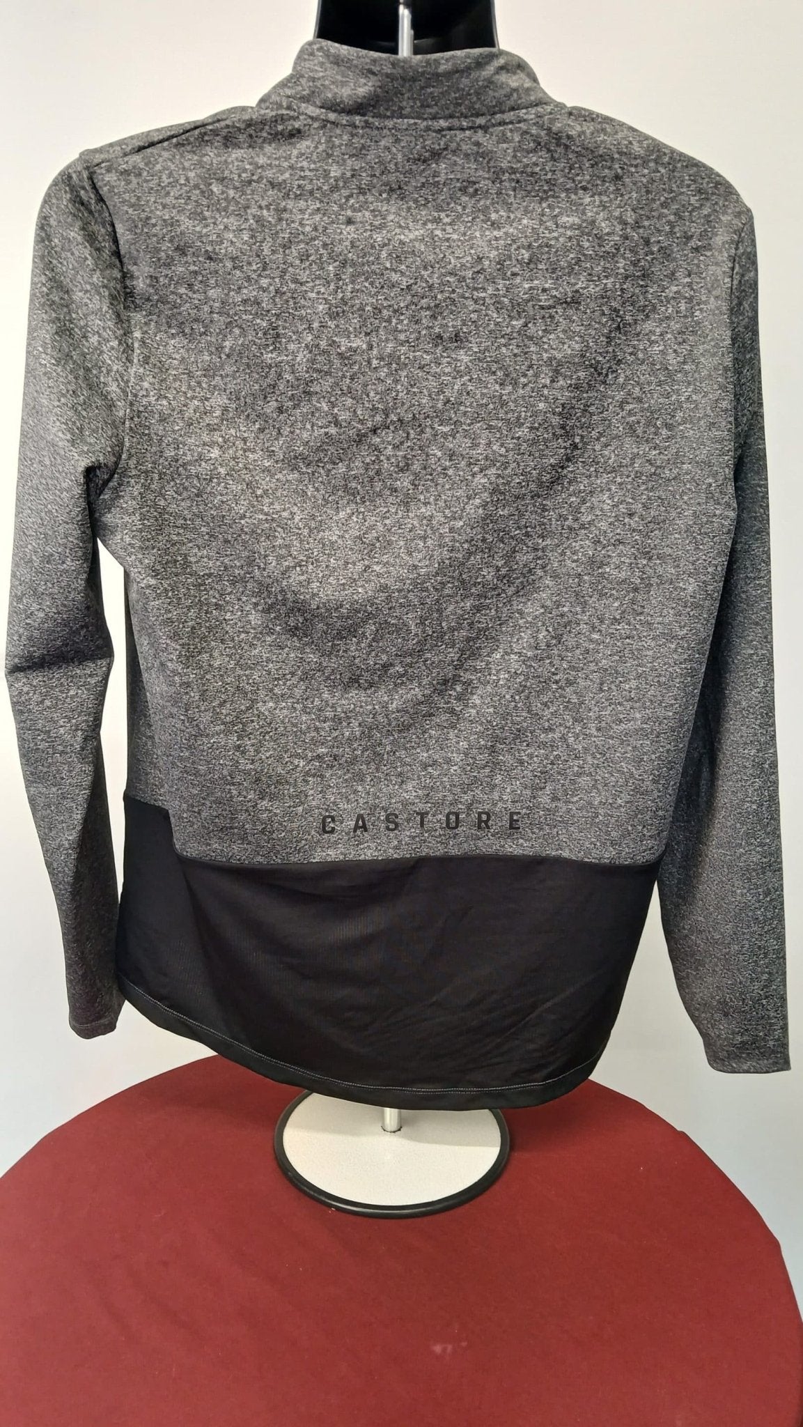 Castore Grey Athletic Quarter - Zip Top - kitround kitround product