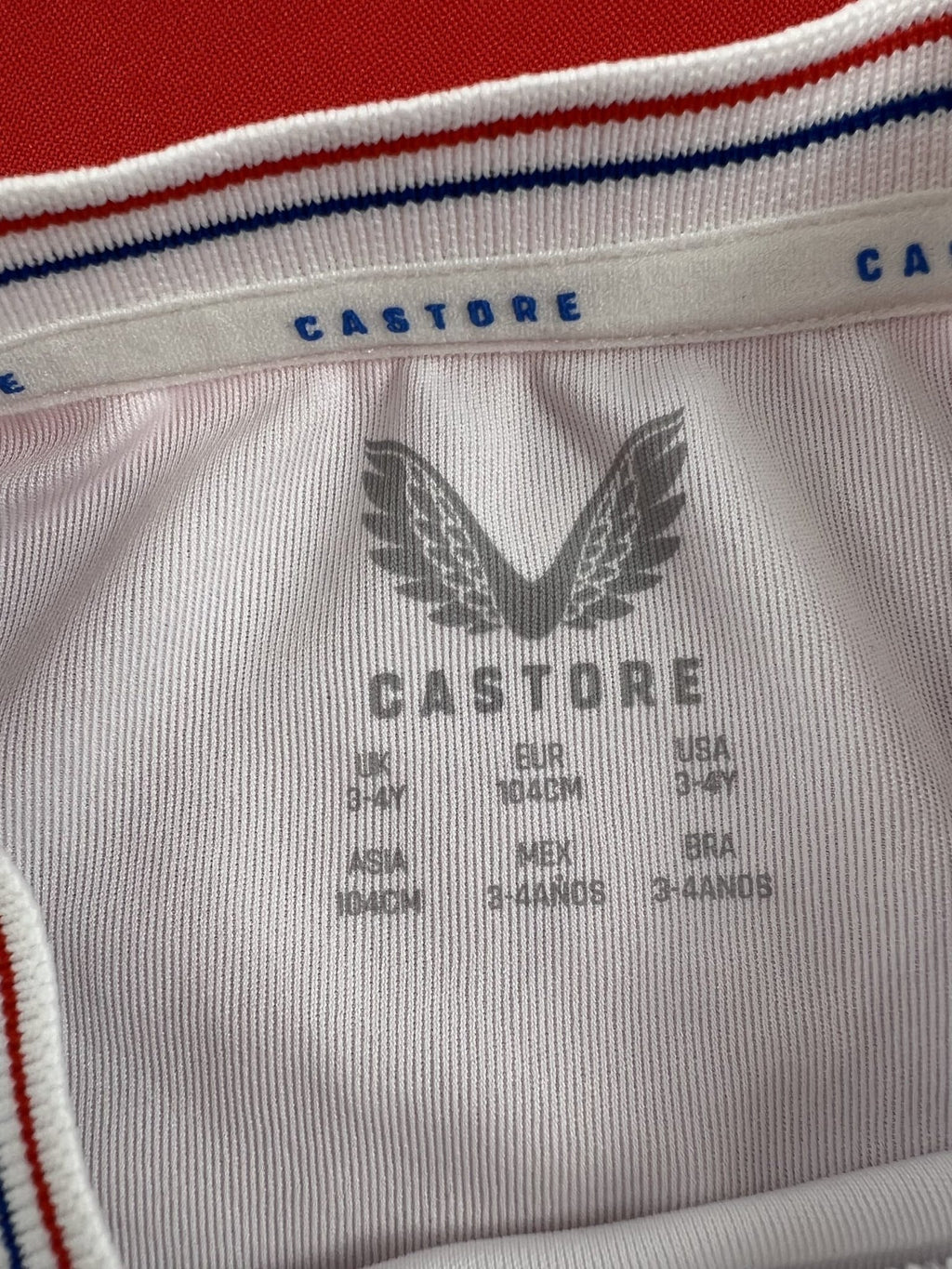 Castore Rangers Football Shirt Kids Age 3 - 4 yrs - kitround kitround product