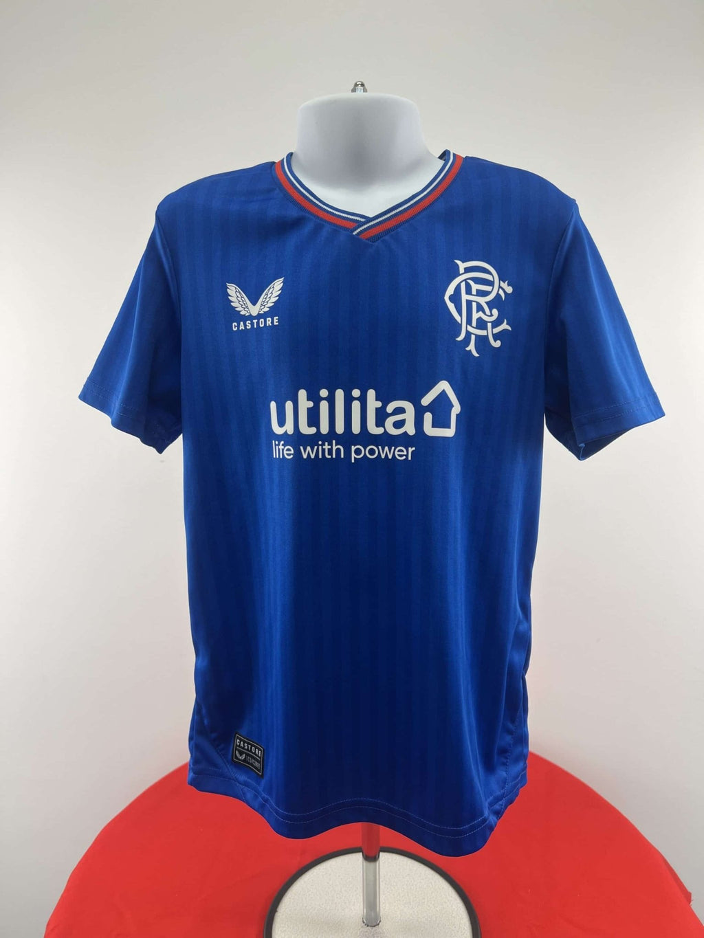 Castore Rangers Football Shirt Kids Age 6 - 7 yrs - kitround kitround product