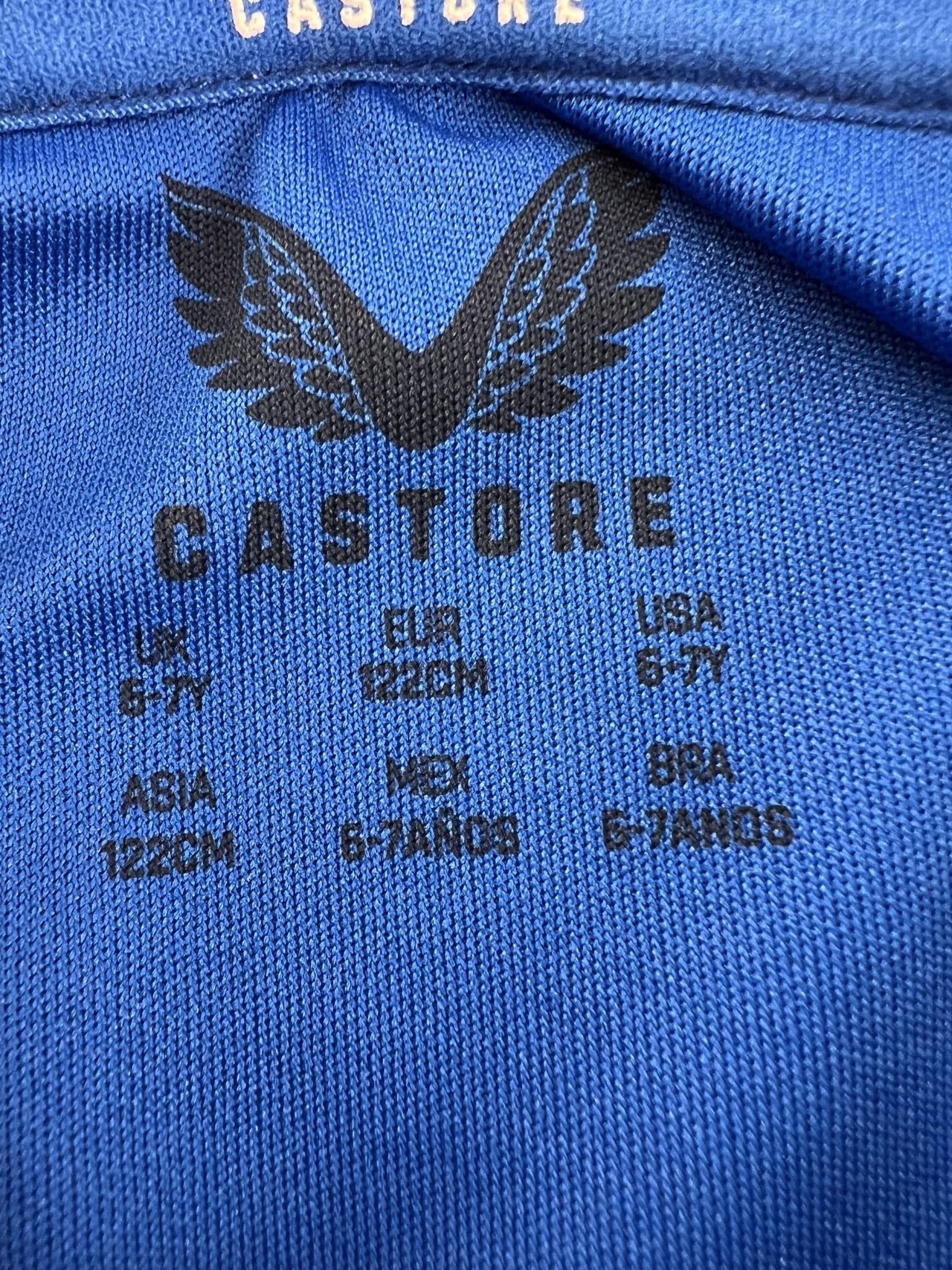 Castore Rangers Football Shirt Kids Age 6 - 7 yrs - kitround kitround product