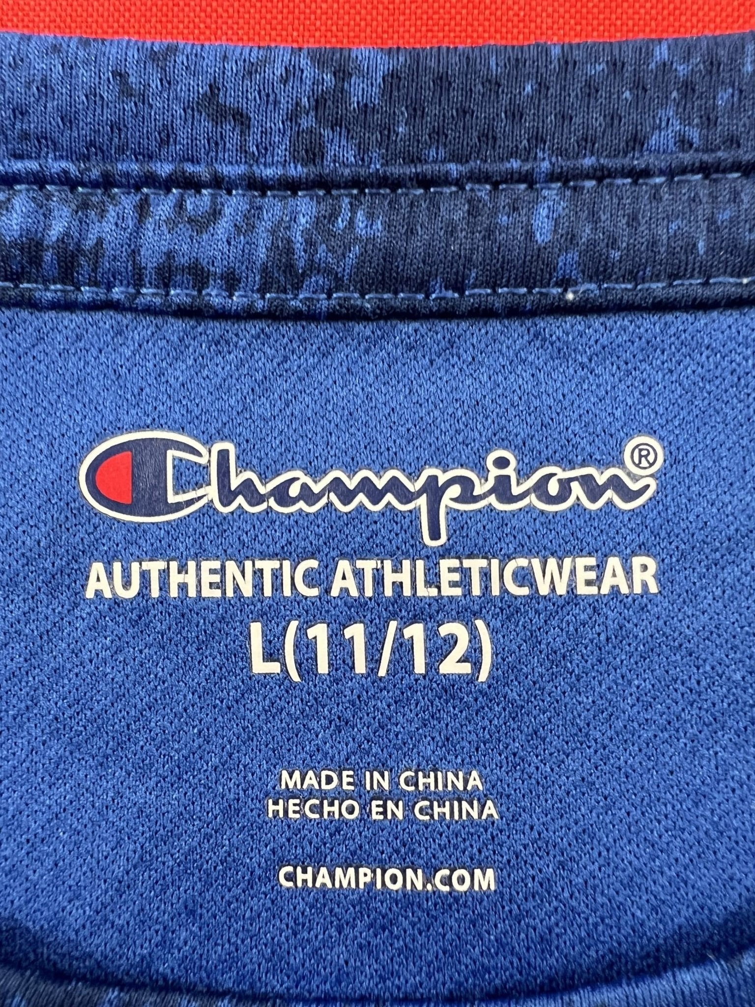 Champion Blue T-Shirt Kid’s Age 11 - 12 - kitround kitround product