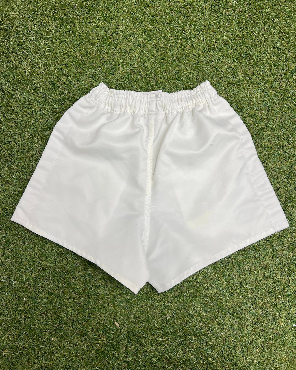 Kids Canterbury Twill Sports Shorts White Age 8