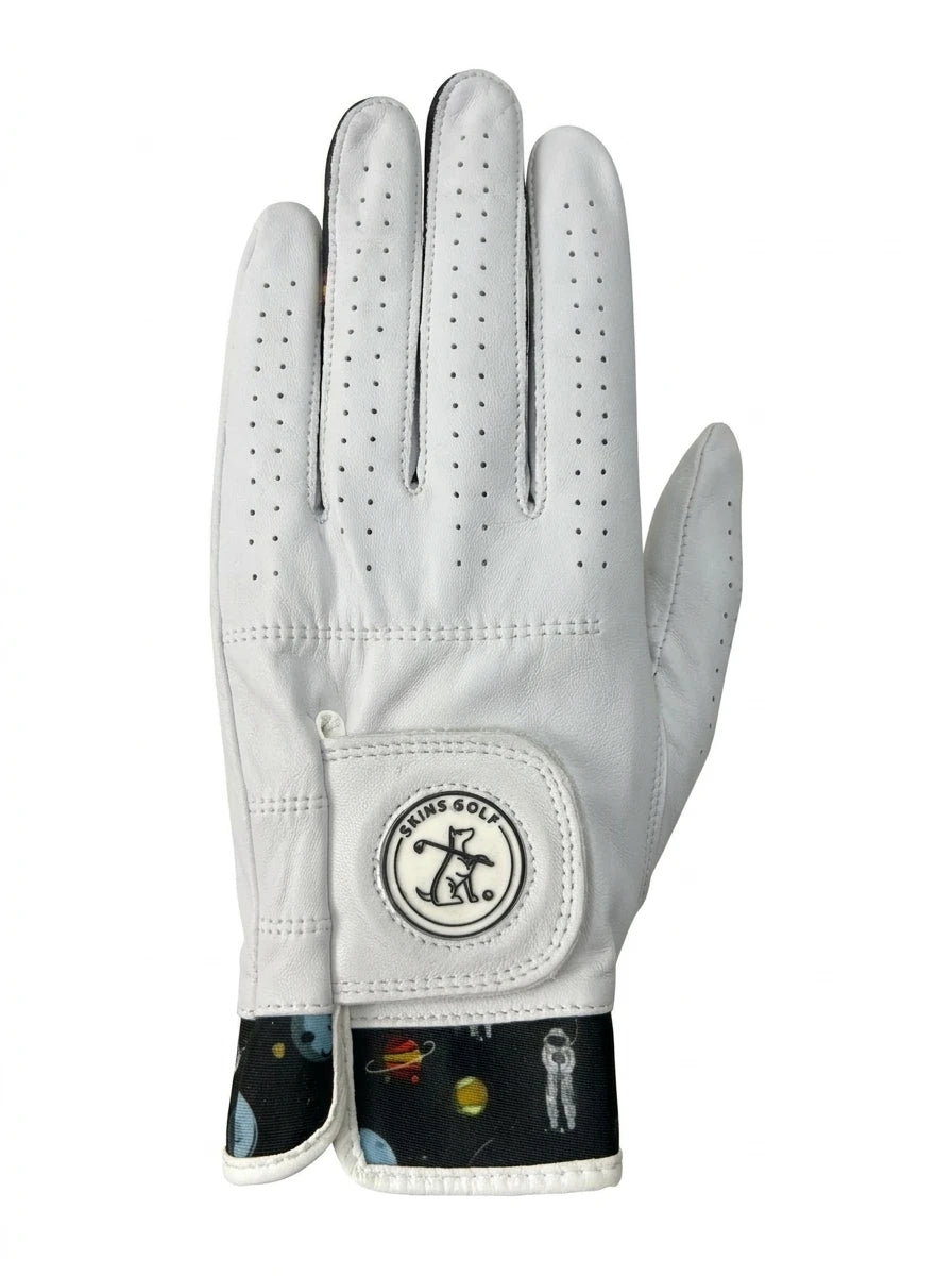 Men's Space Motif Golf Glove - Right Hand Medium/Large