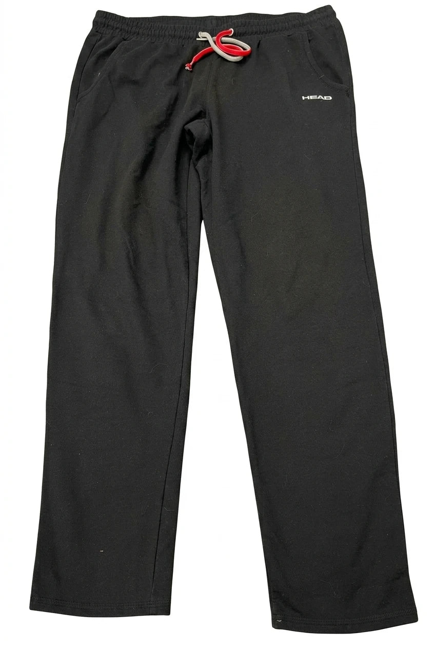 Men's Black Head Branded Tracksuit Bottoms