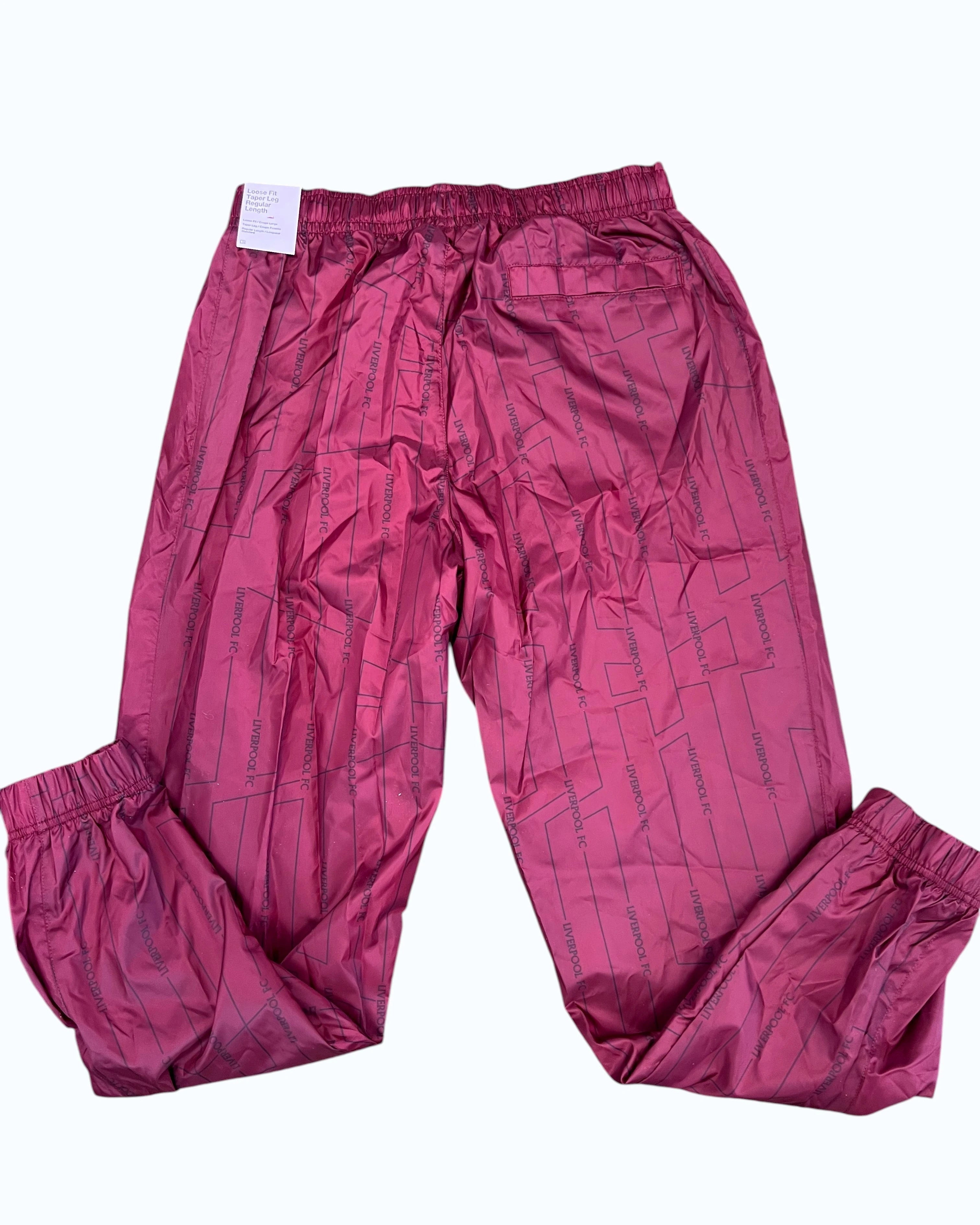 Liverpool FC Lightweight Loose Fit Tapered Training Trousers - M