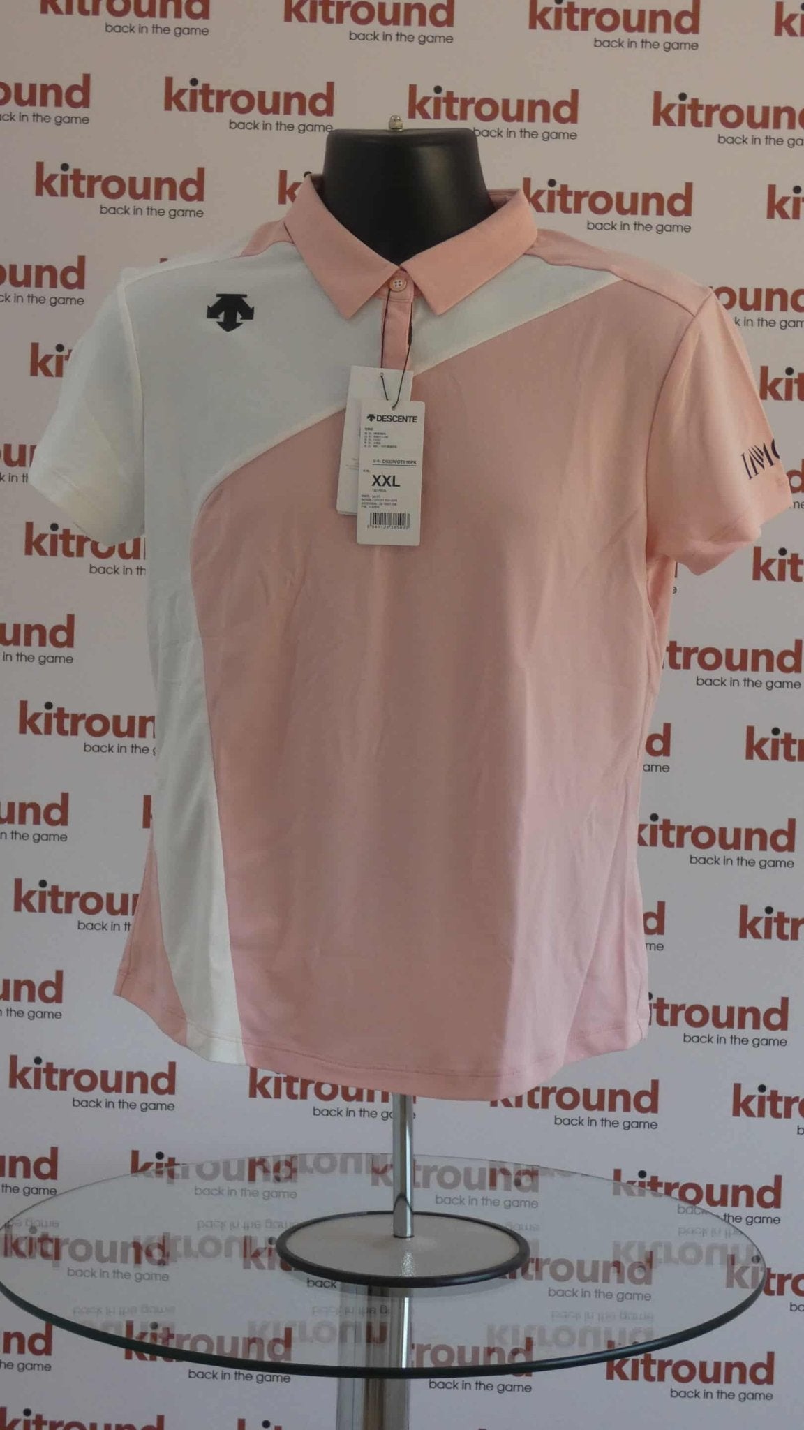 Descente Short Sleeved Polo Shirt - kitround kitround product