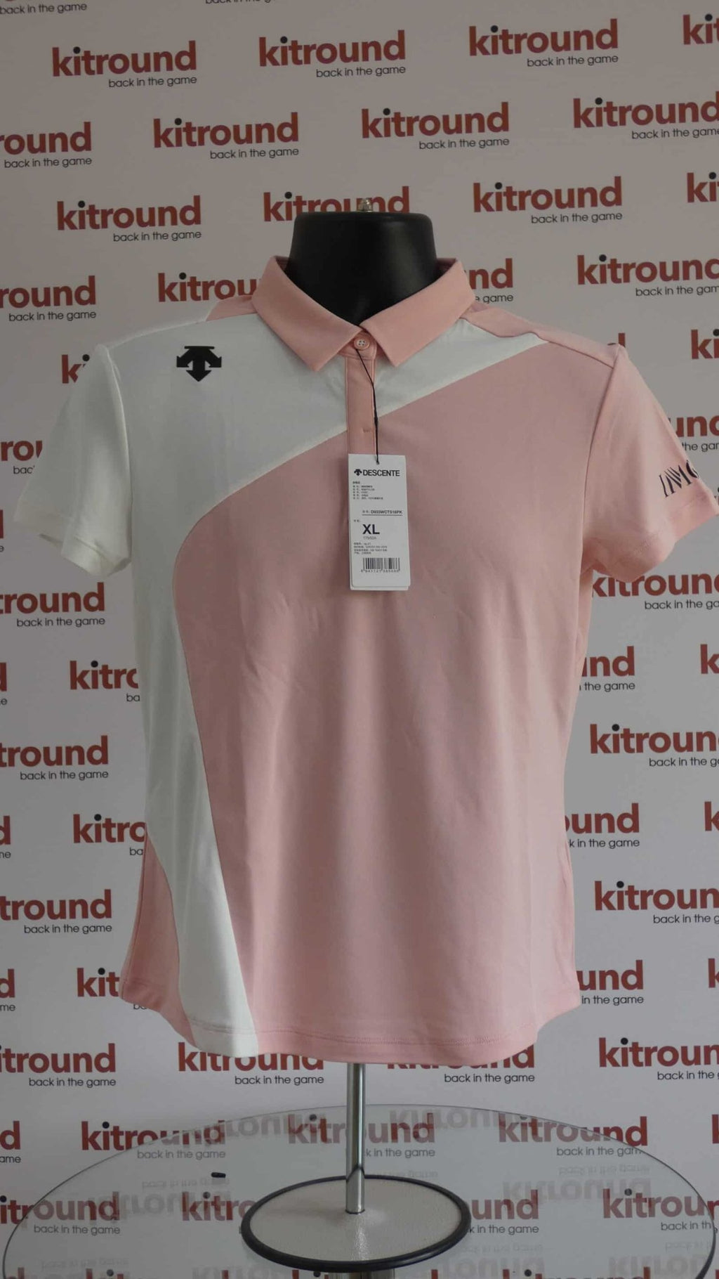 Descente Short Sleeved Polo Shirt - kitround kitround product