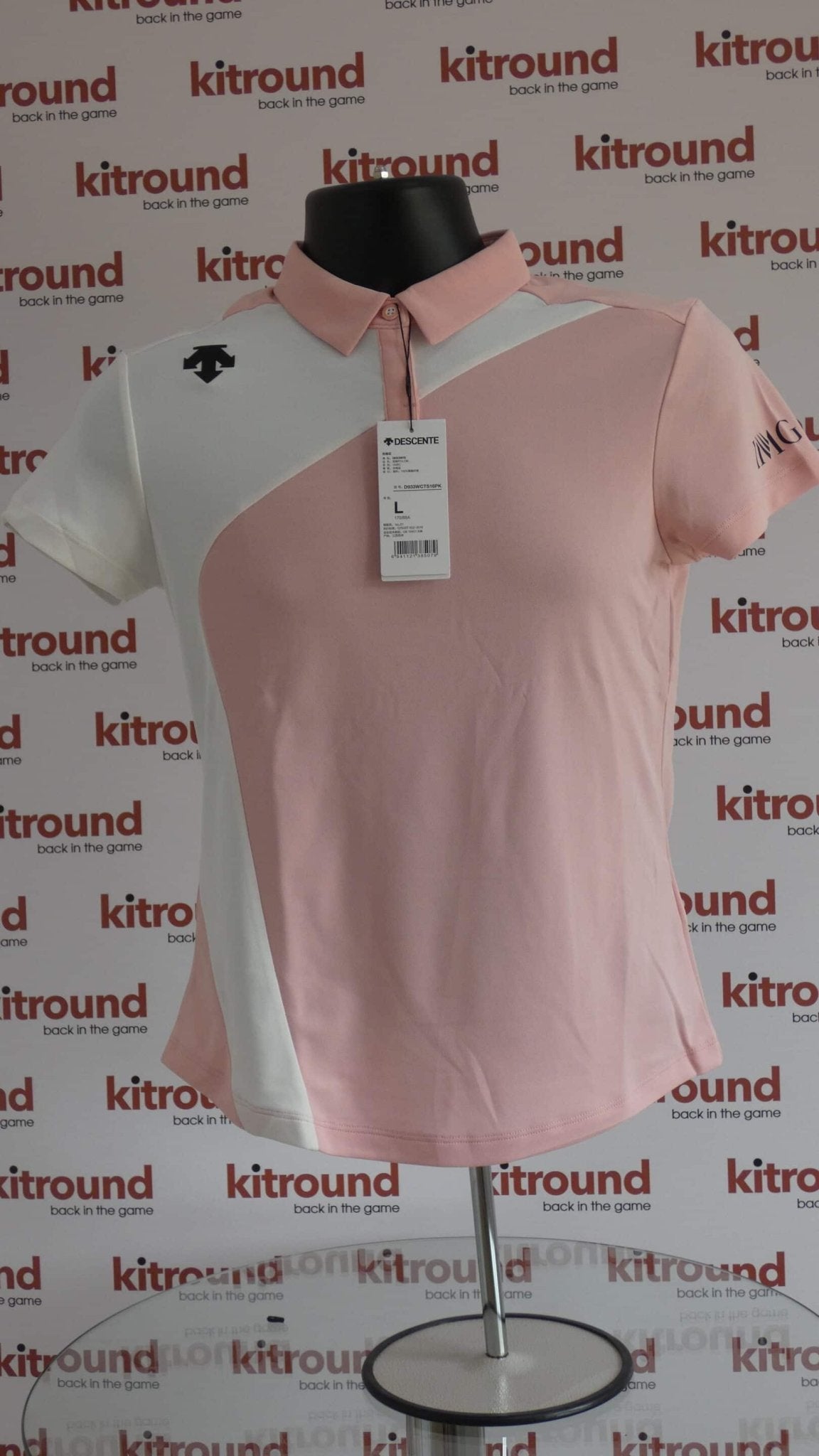 Descente Short Sleeved Polo Shirt - kitround kitround product