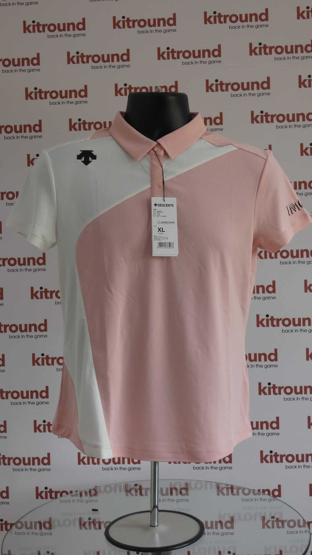 Descente Short Sleeved Polo Shirt - kitround kitround product