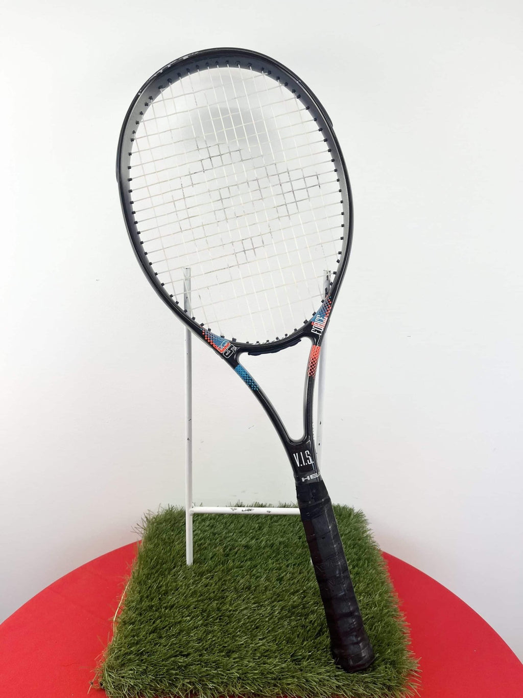 Raquette de tennis vintage Dunlop SC95 en céramique avec étui Raquette de tennis vintage Dunlop SC95 en céramique avec étui