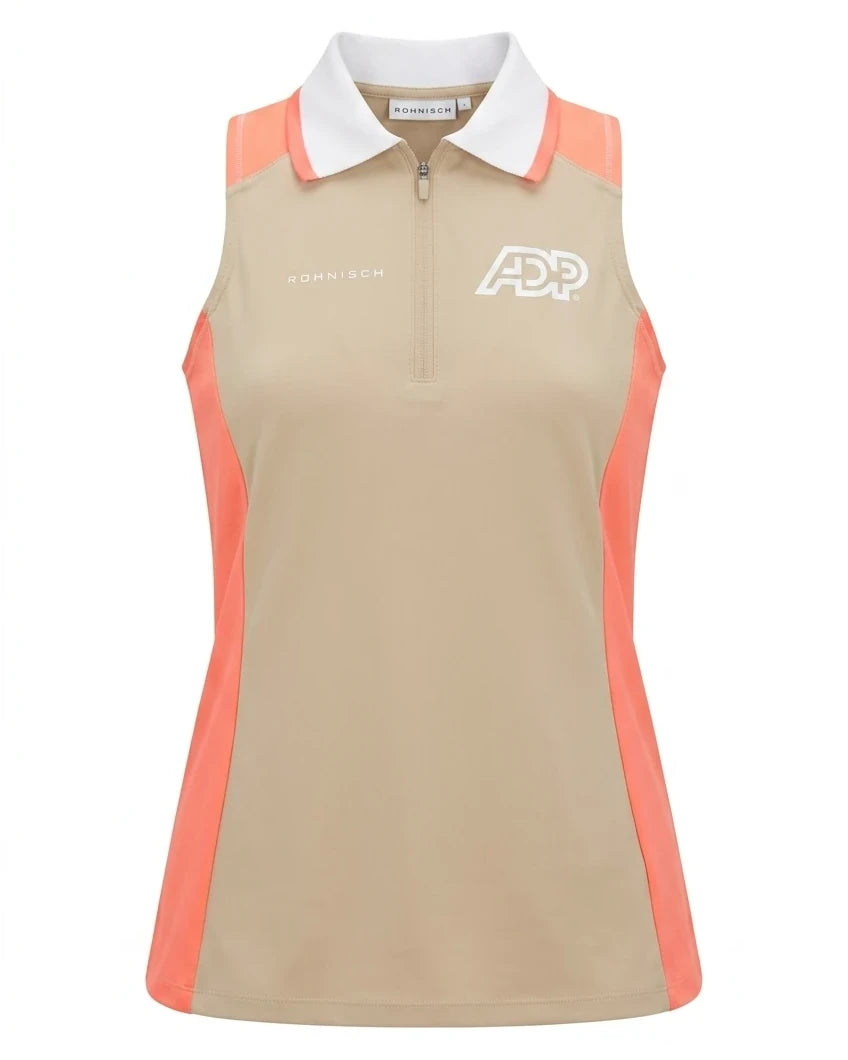  Women's Rohnisch Sleeveless Polo Shirt - kitround 