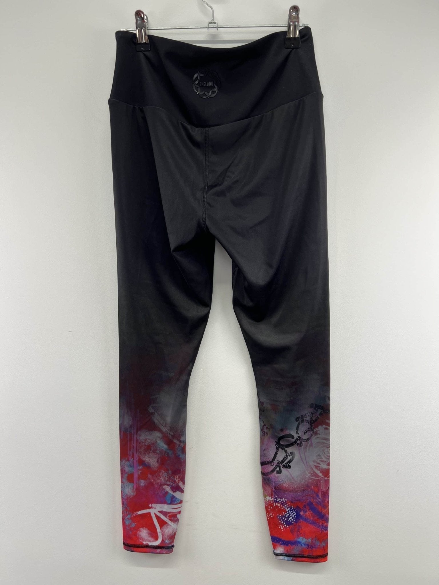 England Netball Graffiti Gradient Leggings Size 22 - kitround England Netball product