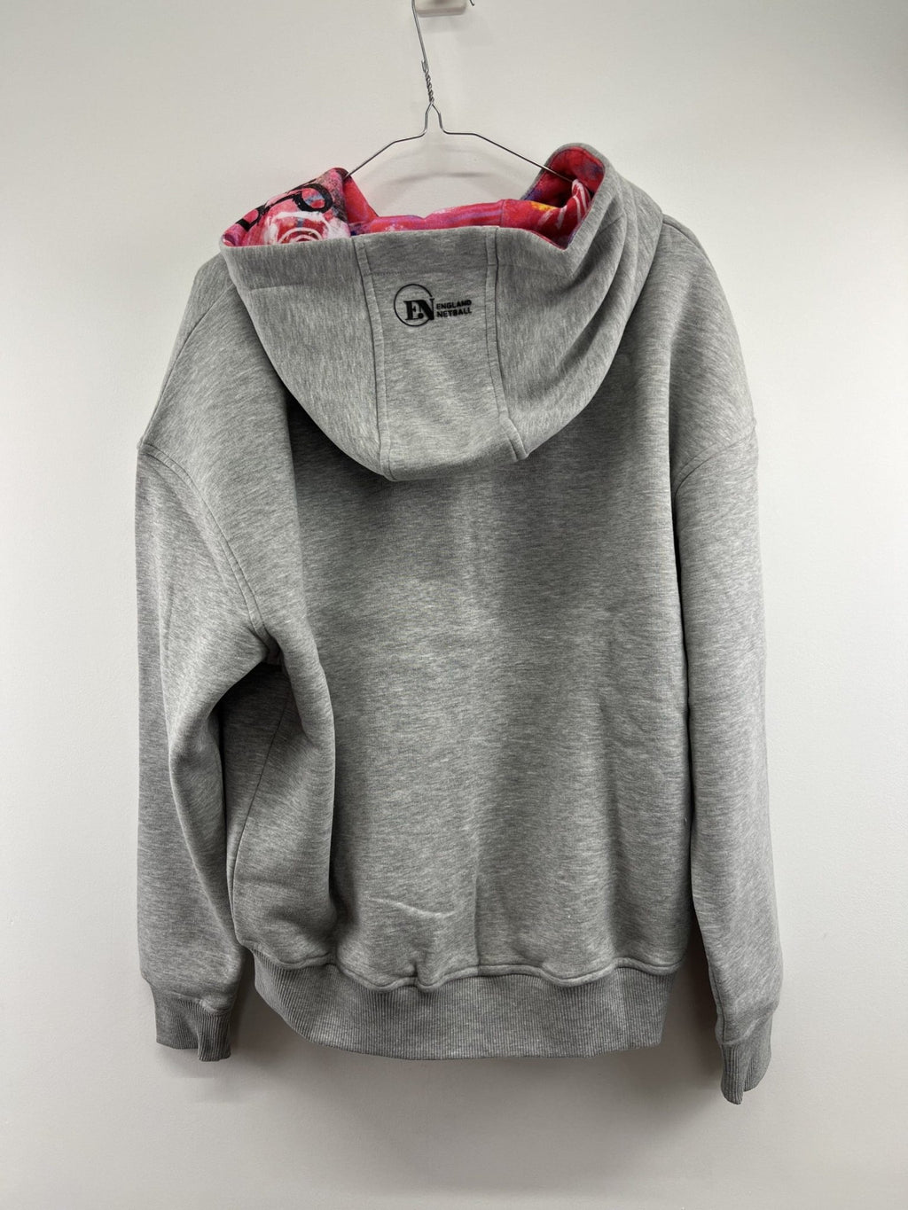 England Netball Graffiti Lined Zip Through Hoodie Size 18 - kitround England Netball product
