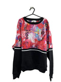 England Netball Graffiti Loose Fit Sweatshirt Size 16 - kitround England Netball product