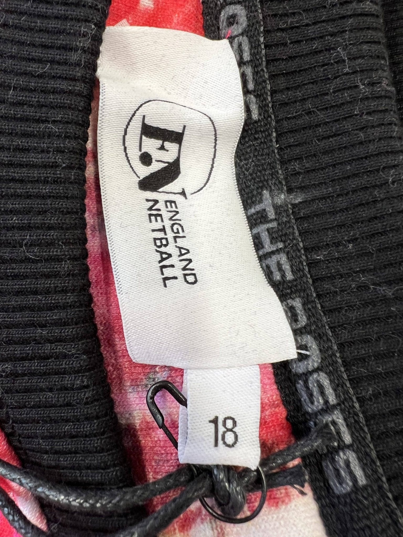 England Netball Graffiti Loose Fit Sweatshirt Size 18 - kitround England Netball product