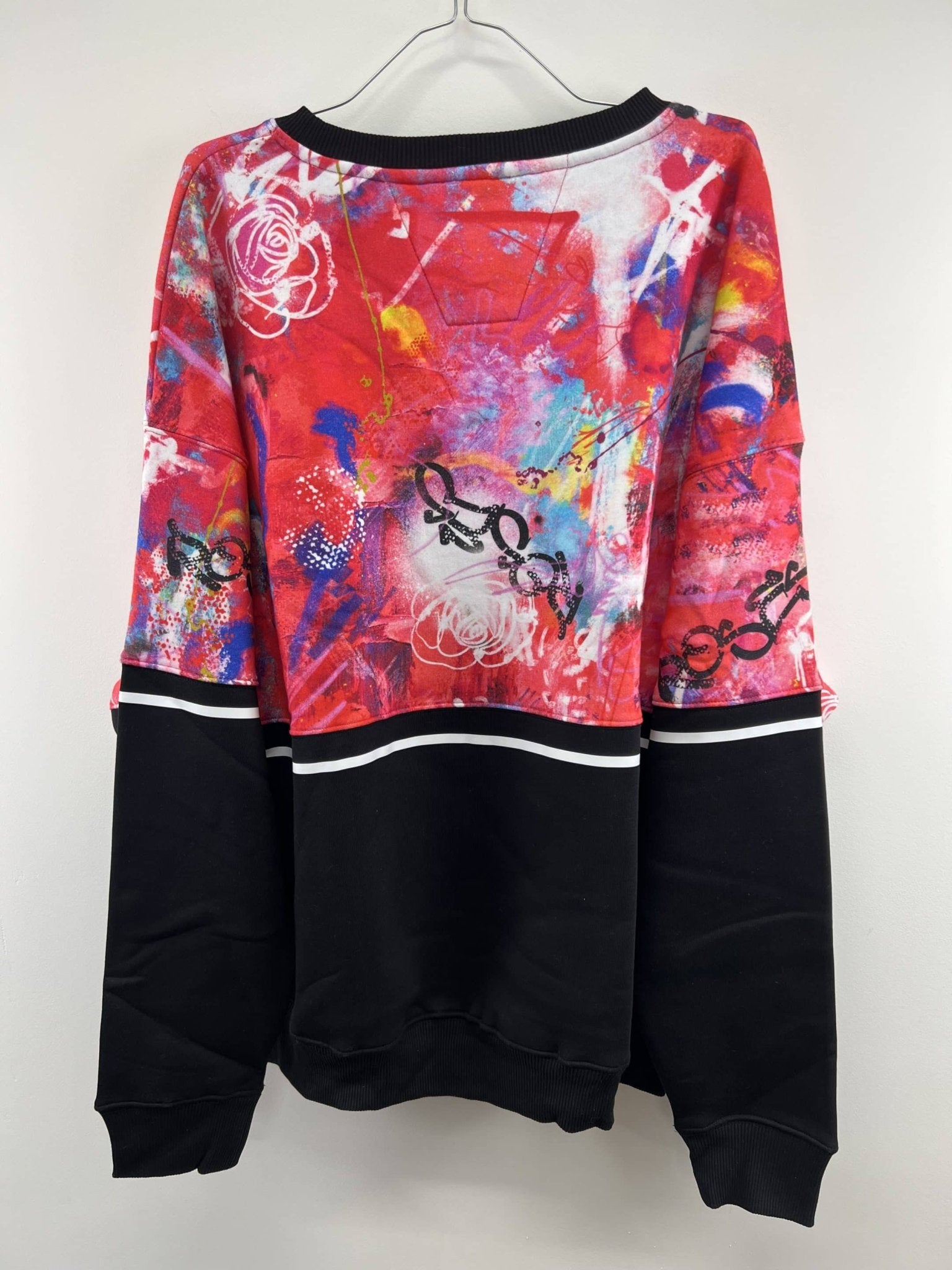 England Netball Graffiti Loose Fit Sweatshirt Size 20 - kitround England Netball product