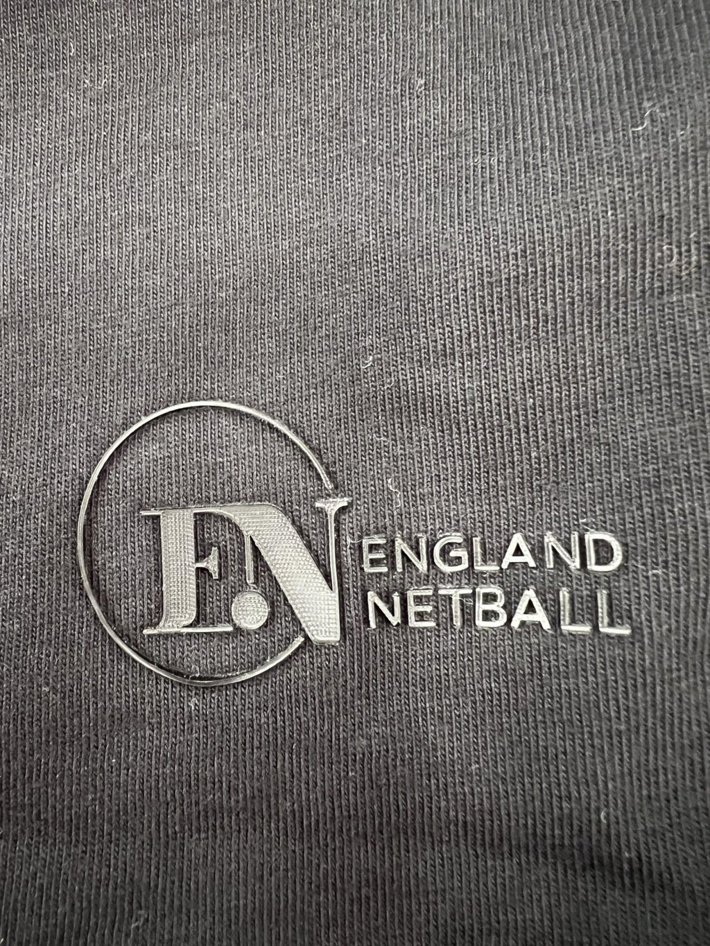 England Netball Graffiti Roses Block Front T-Shirt - kitround England Netball product