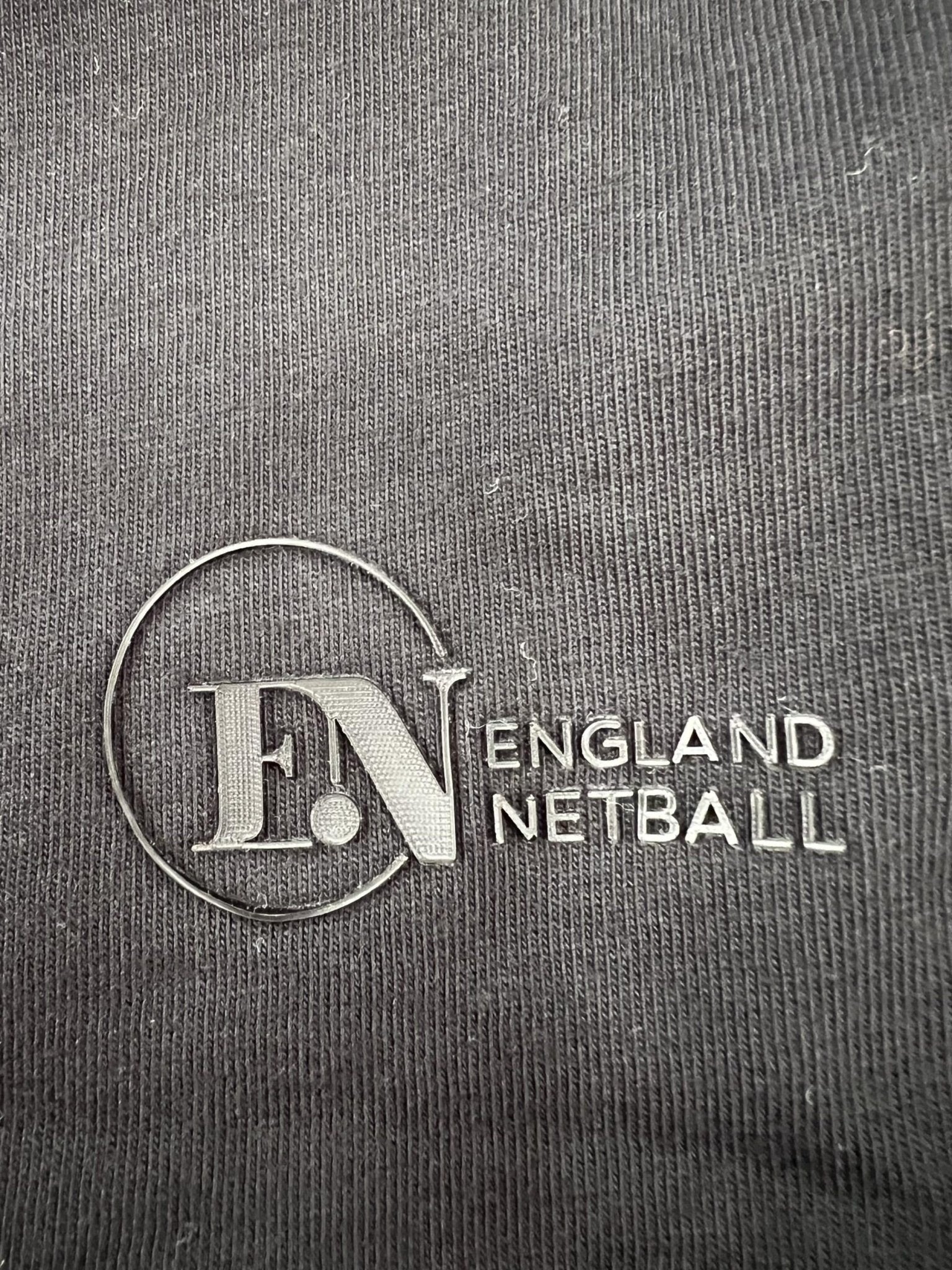 England Netball Graffiti Roses Block Front T-Shirt - kitround England Netball product