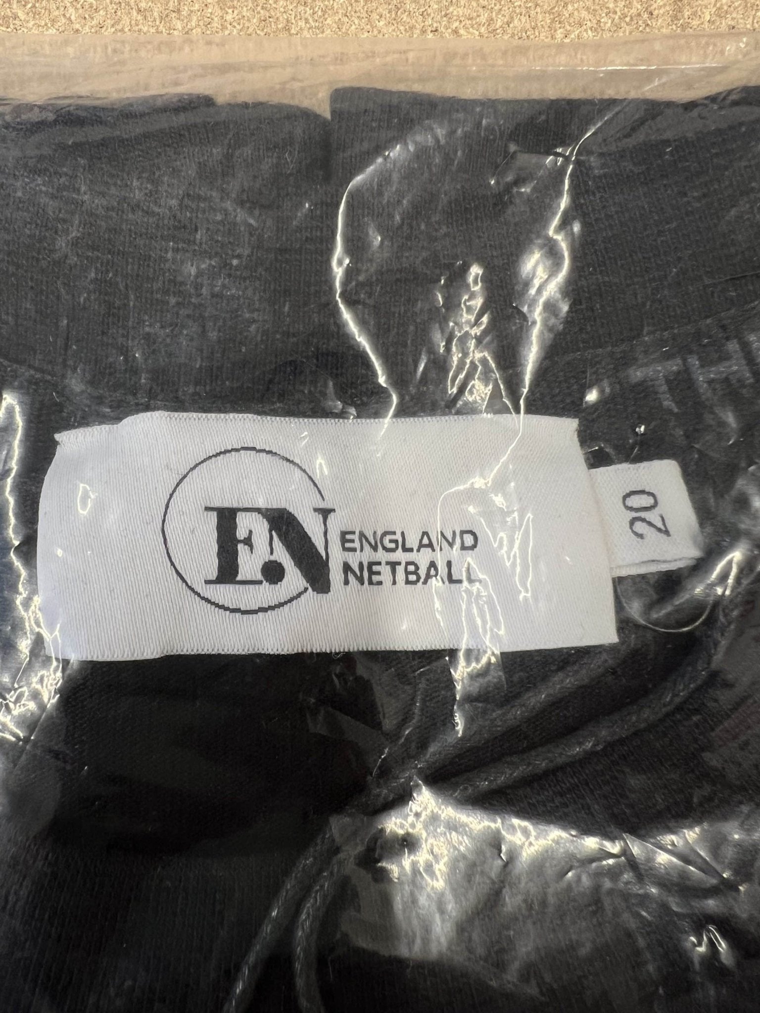 England Netball Graffiti Roses Block Front T-Shirt - kitround England Netball product