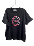England Netball Graffiti Roses Block Front T-Shirt Size 22 - kitround England Netball product