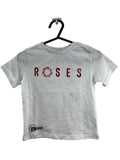 England Netball Graffiti Roses Supporter T-Shirt Kid's Size M - kitround England Netball product