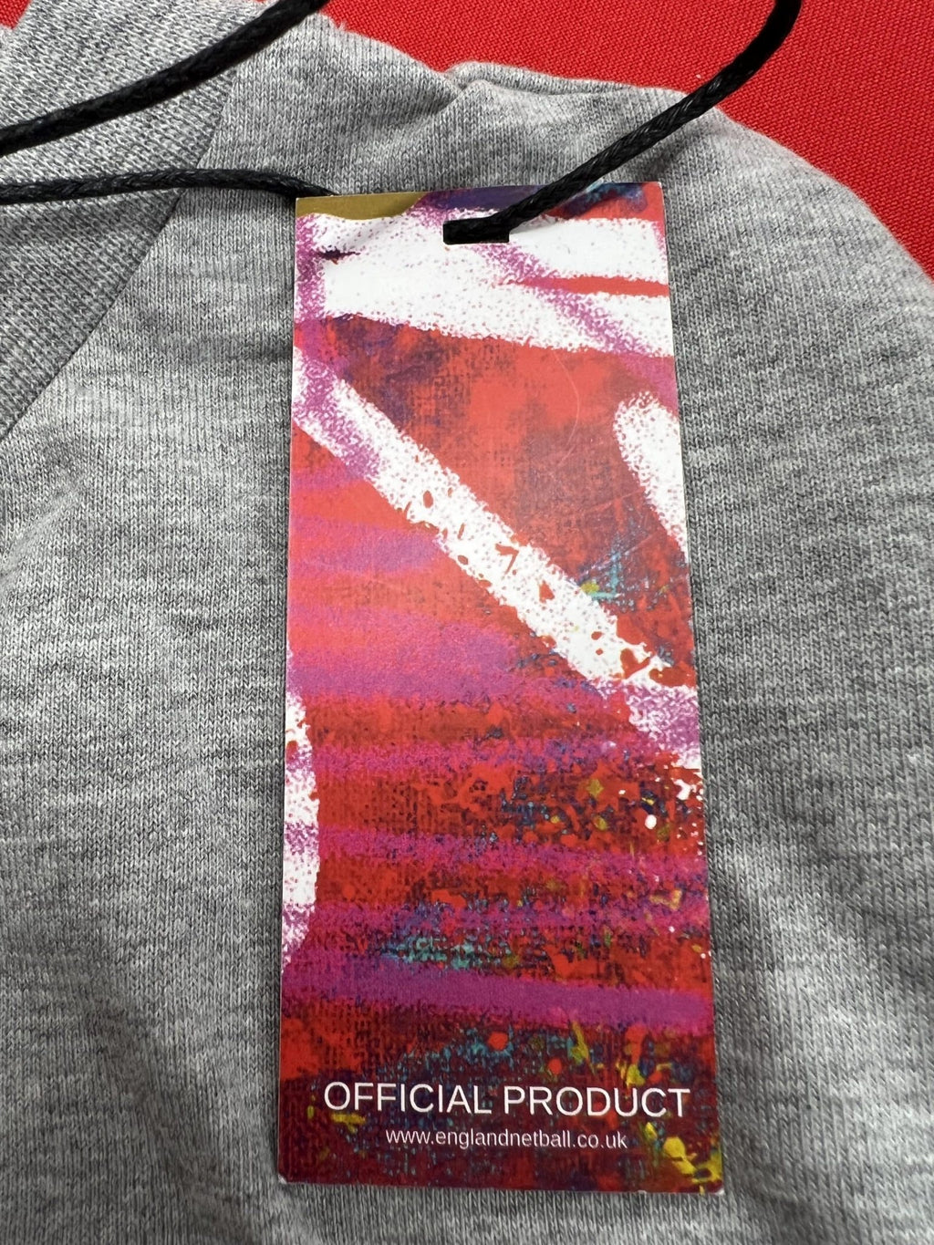 England Netball Graffiti Text Roses T-Shirt - kitround England Netball product