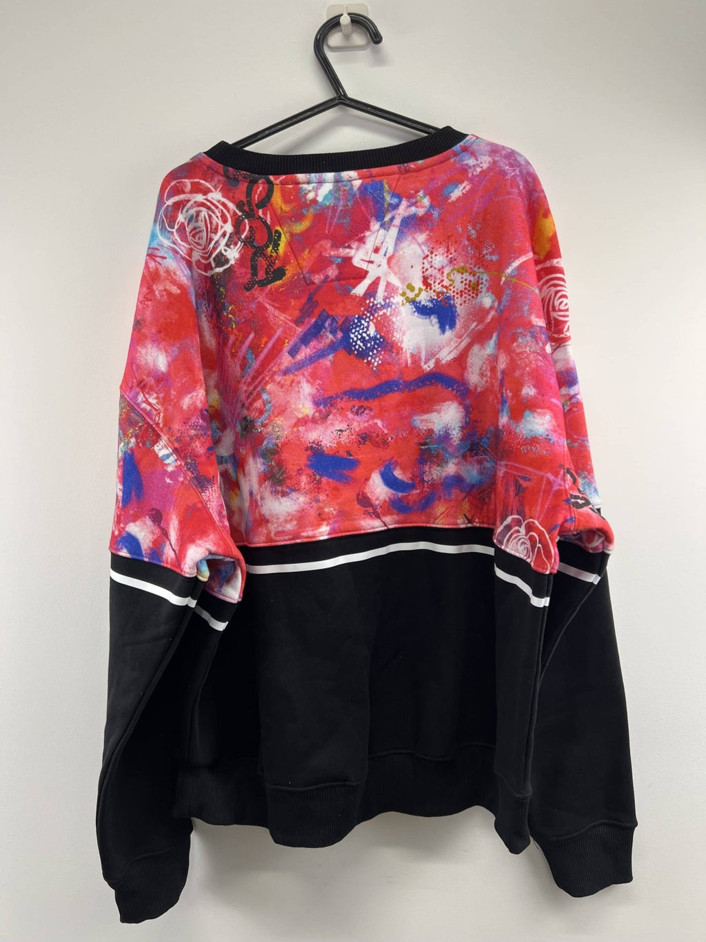 England Netball Grafitti Loose Fit Sweatshirt Size 22 - kitround England Netball product