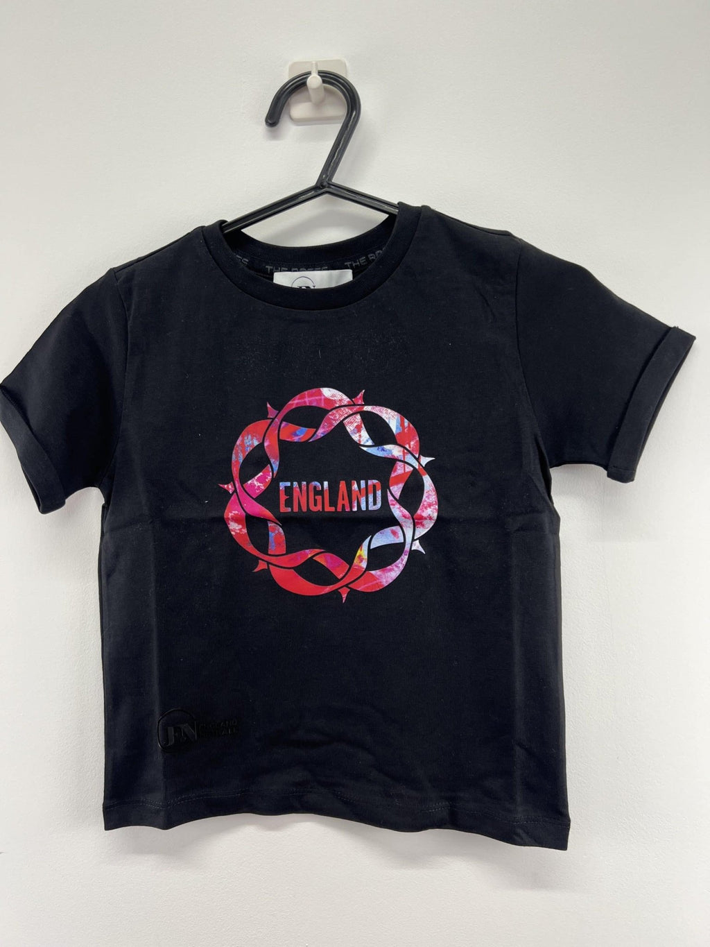 England Netball Kids T Shirt - Roses Design - kitround England Netball product