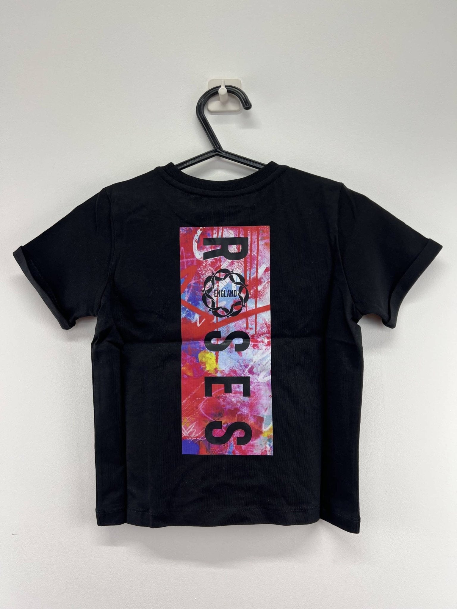 England Netball Kids T Shirt - Roses Design - kitround England Netball product