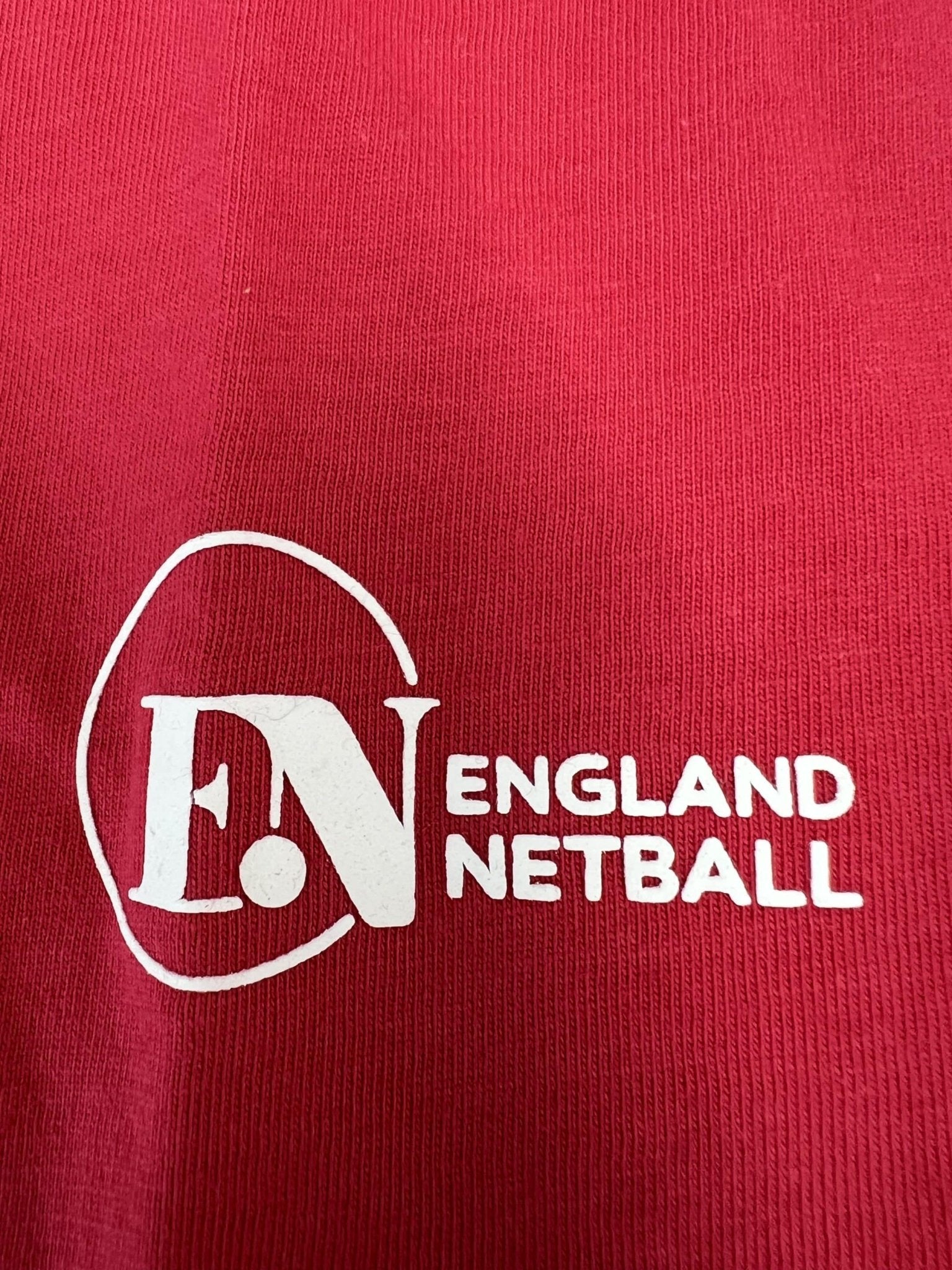 England Netball Roses Graffiti Supporters T-Shirt Kids SIze XS - kitround England Netball product