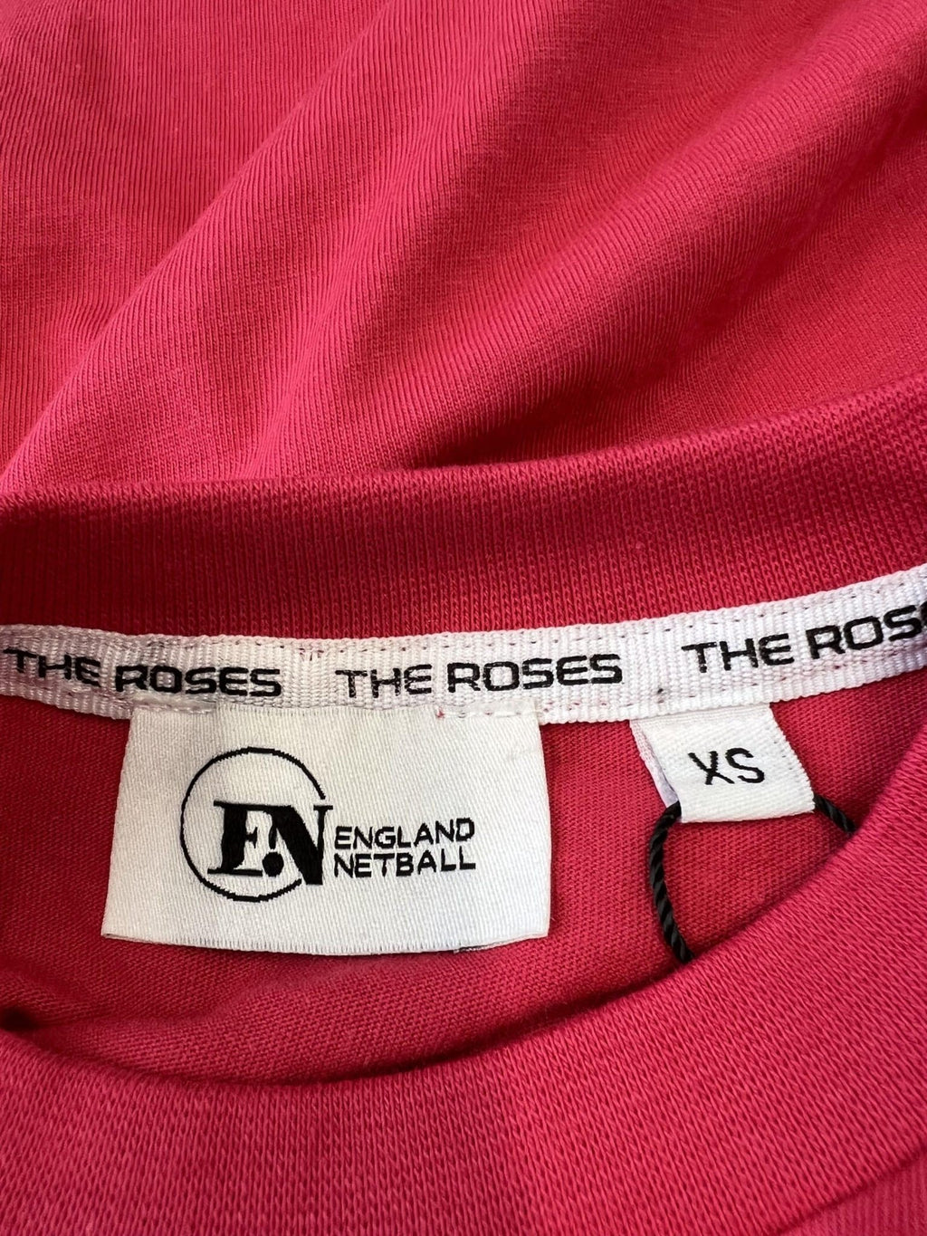 England Netball Roses Graffiti Supporters T-Shirt Kids SIze XS - kitround England Netball product