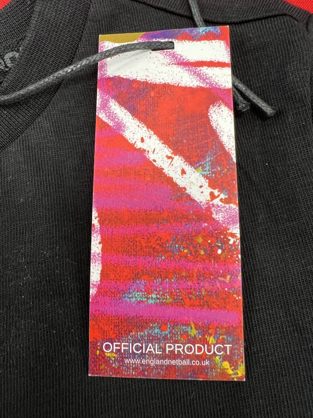 England Netball T-Shirt - Roses Design - kitround England Netball product