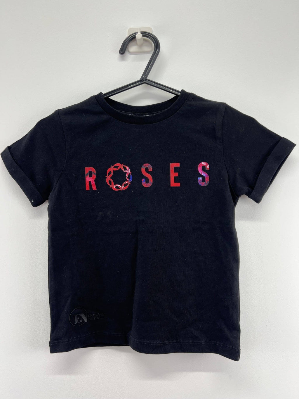 England Netball T-Shirt - Roses Design - kitround England Netball product