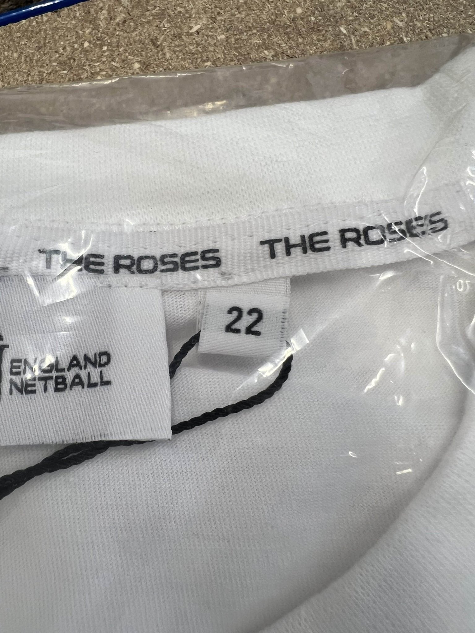 England Netball T-Shirt - Roses Design - kitround England Netball product