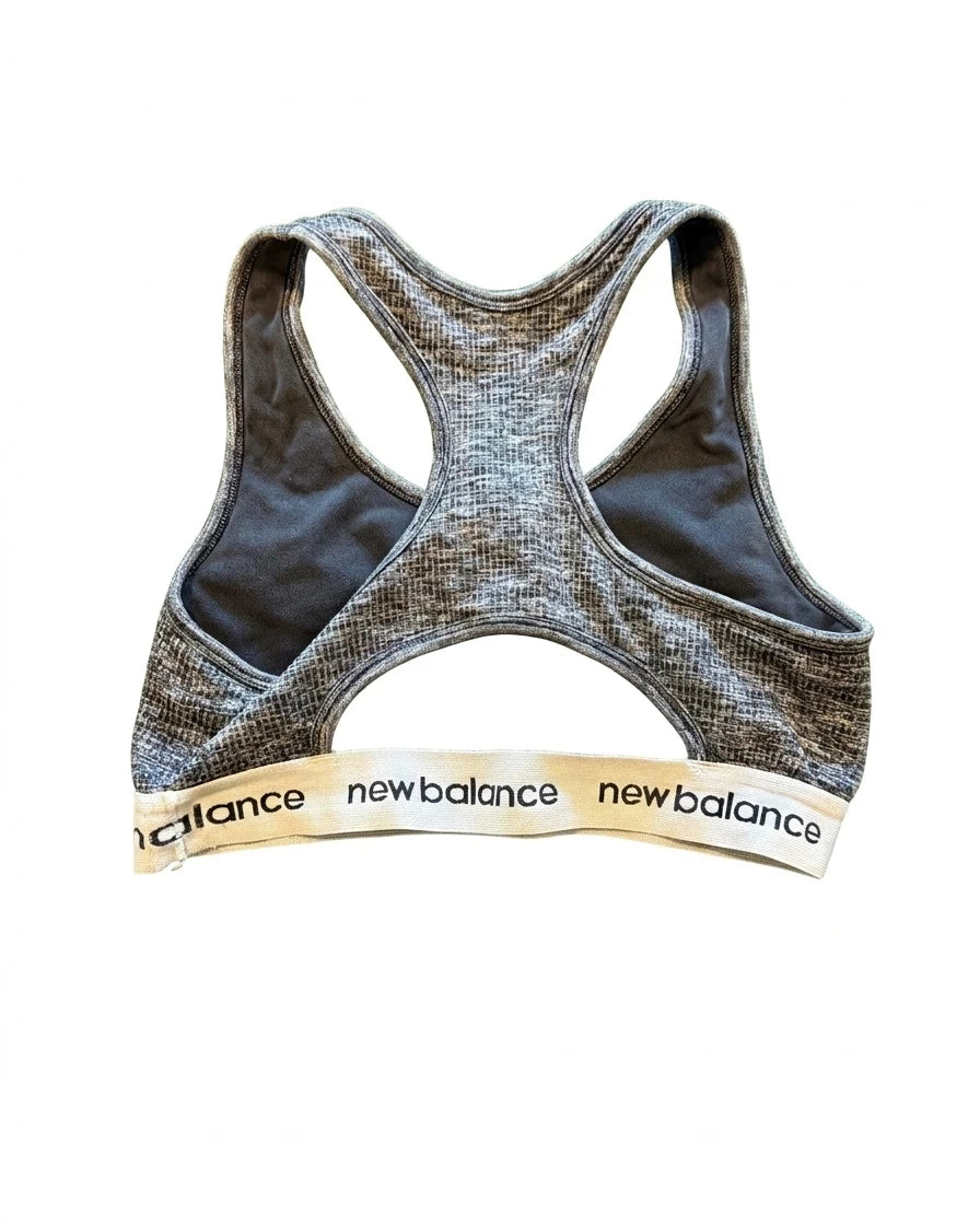 New Balance Sports Bra with Racerback Design