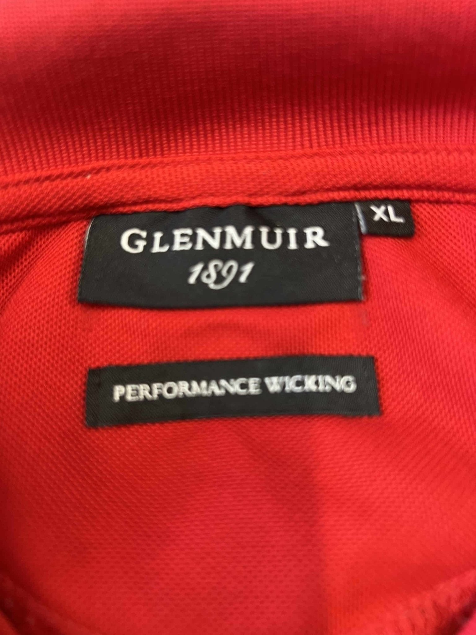 Glenmuir Red Polo Shirt Ryder Cup 2020 Whistling Straits - kitround kitround product