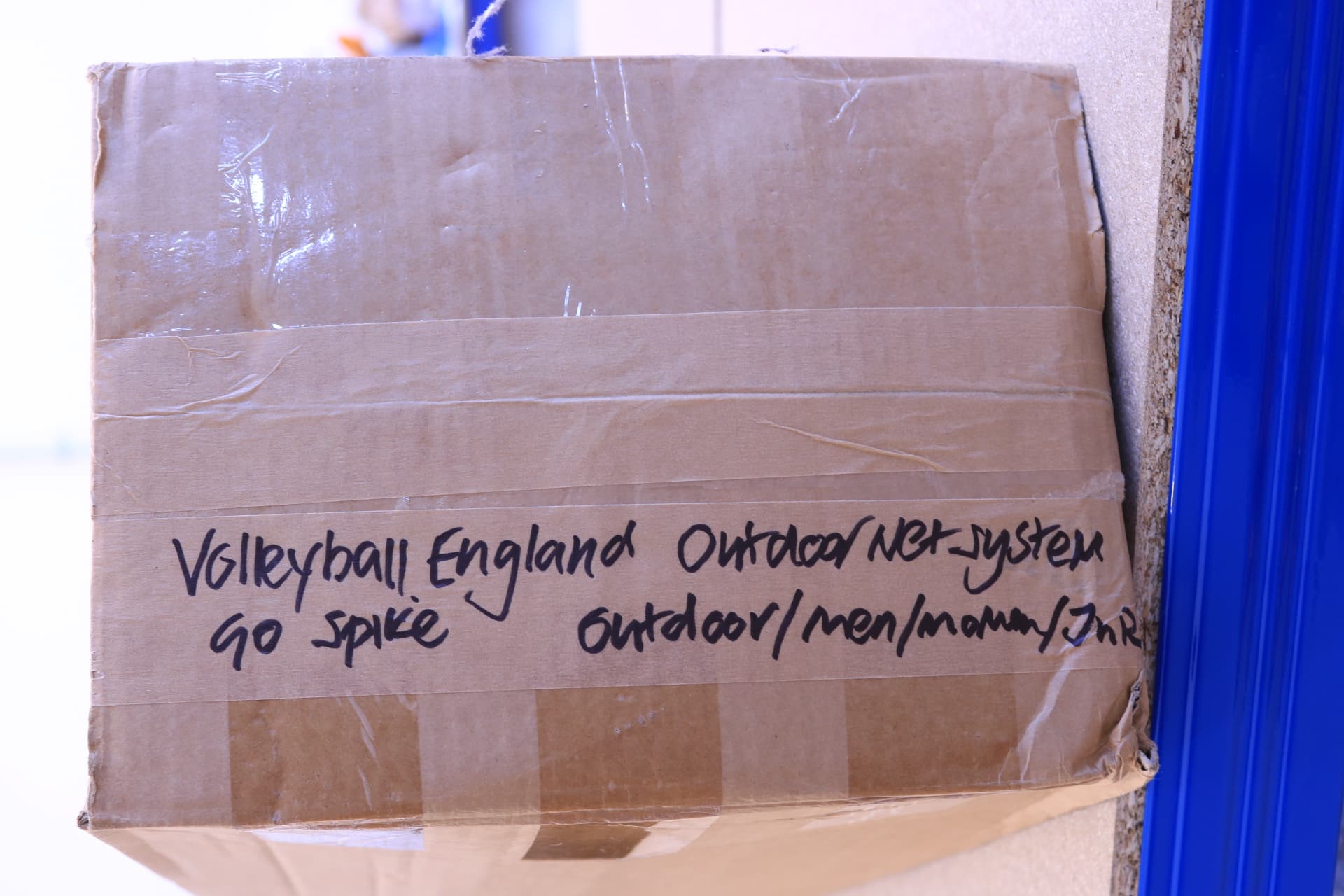 Go Spike Indoor Volleyball Hall Width Club Training Net - kitround VolleyStore product