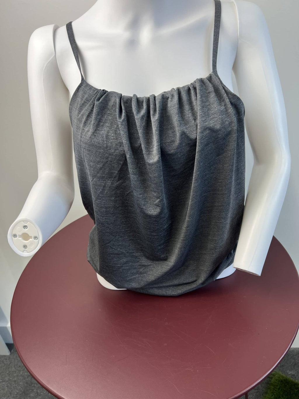 Grey Athletic Tank Top - kitround kitround product