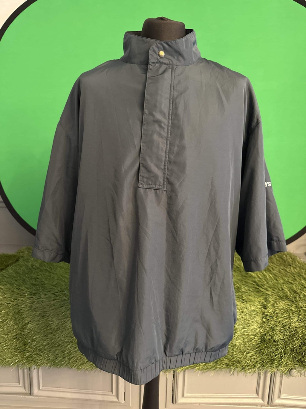 Grey Golf Windbreaker Jacket - kitround Foxhills product