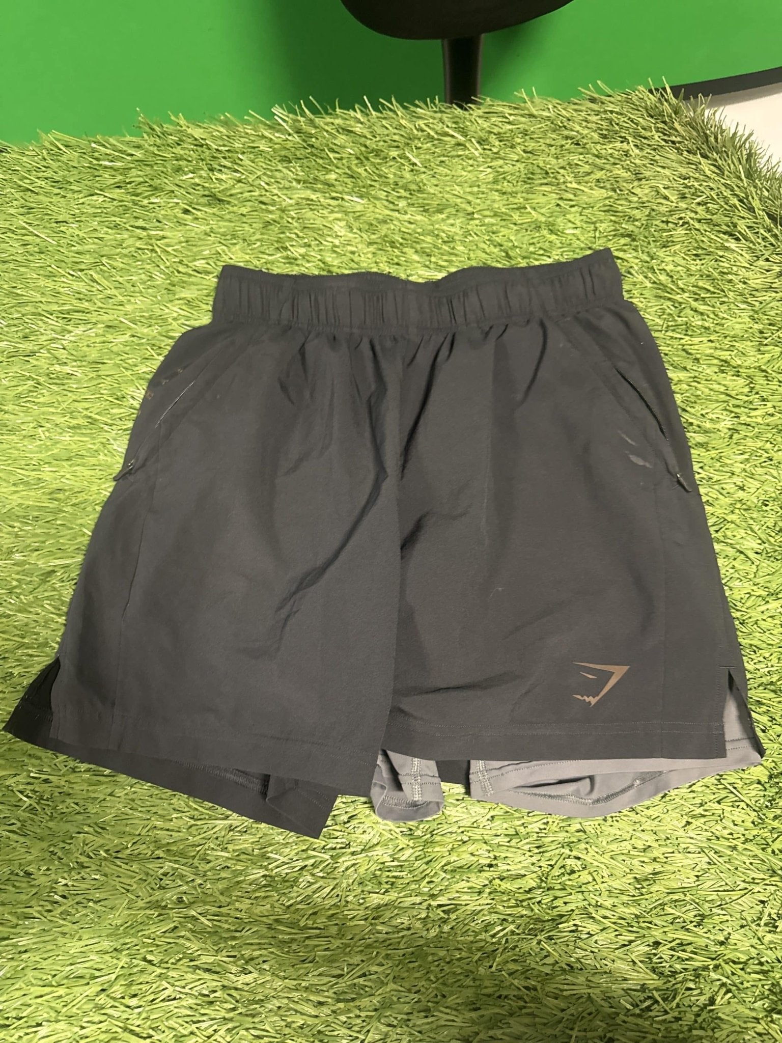 Gymshark Black Athletic Shorts - kitround kitround product