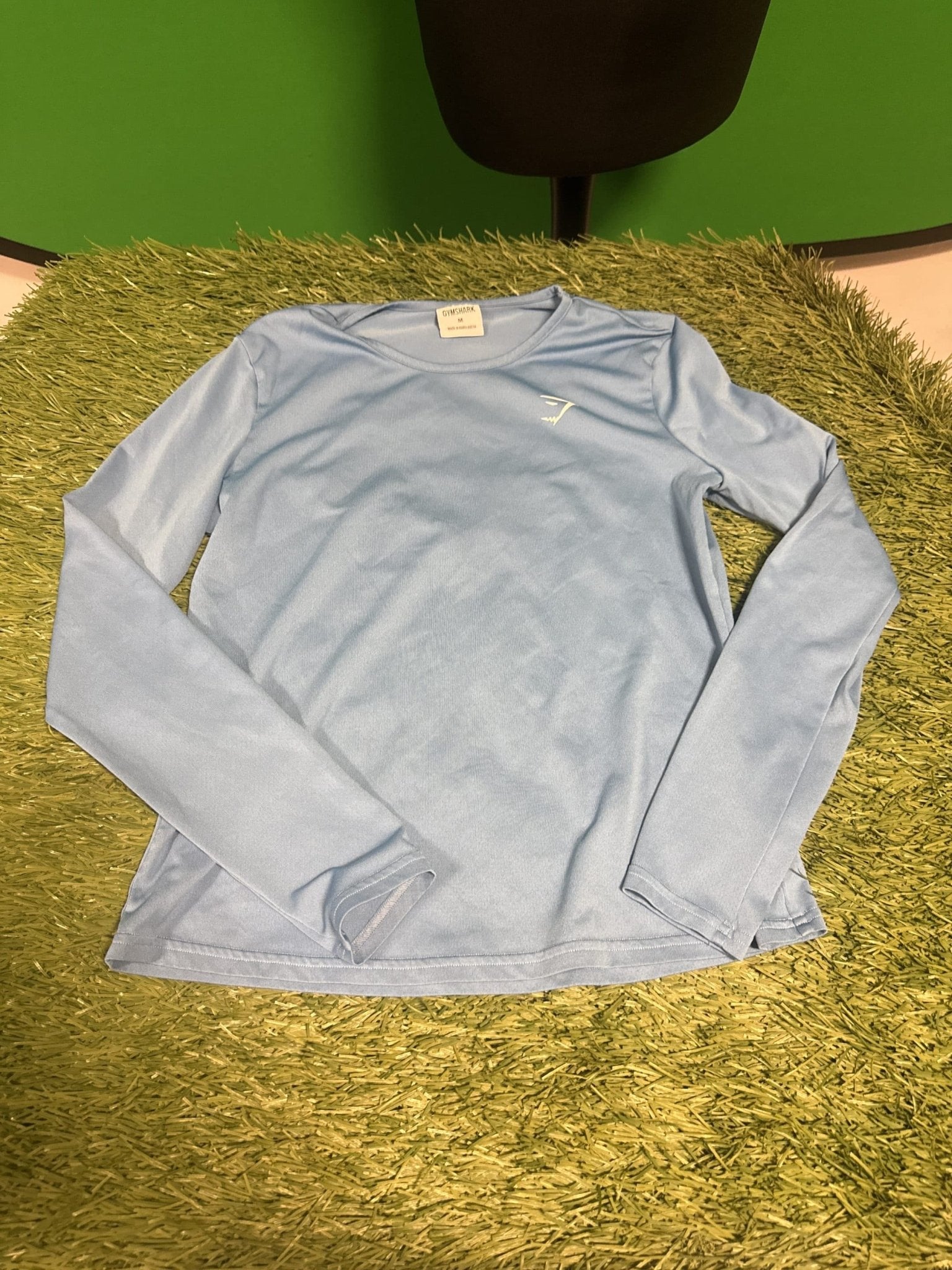 Gymshark Light Blue Long Sleeve Top - kitround kitround product