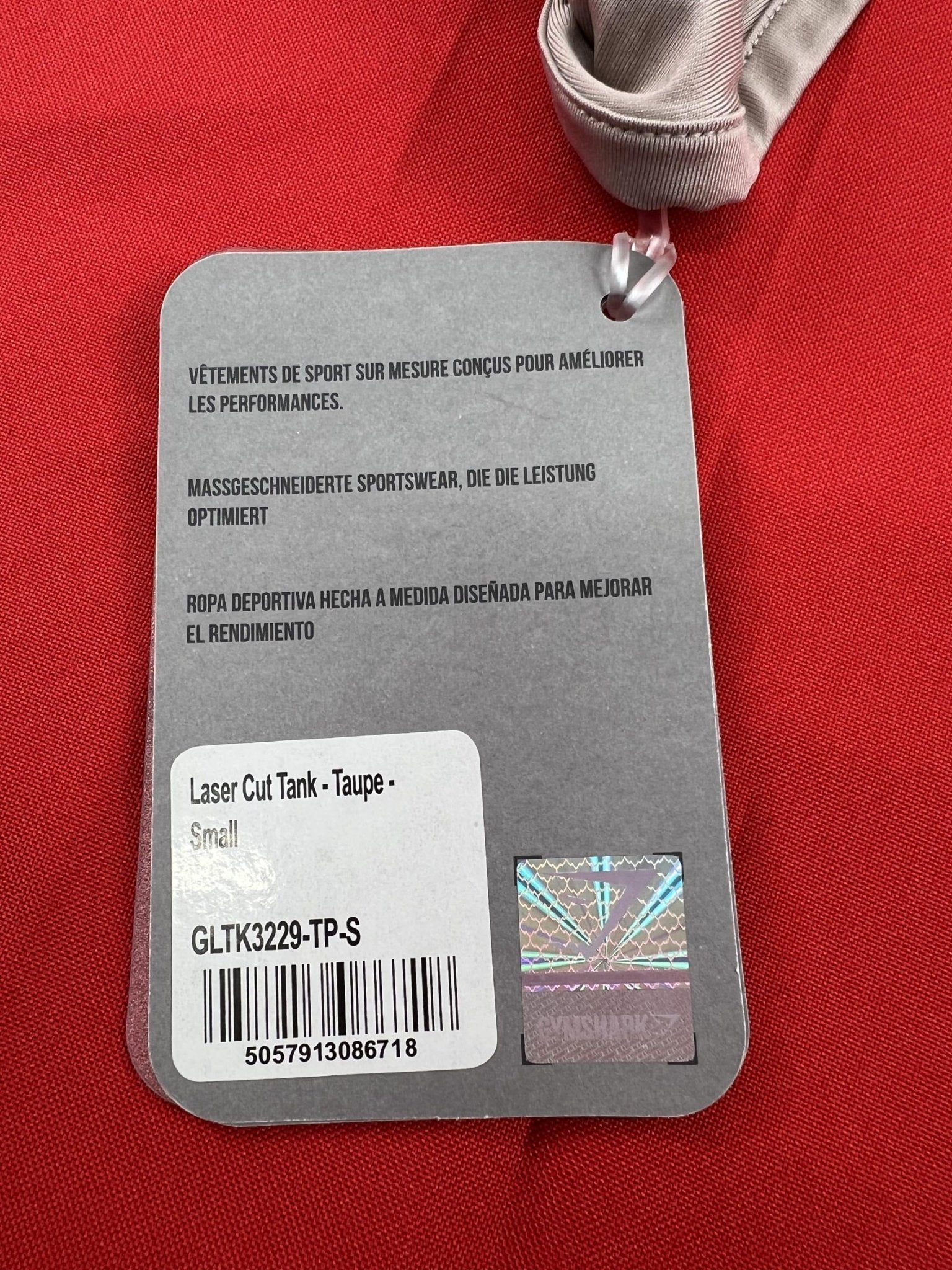 Gymshark Tan Sports Tank Top Brand New With Tags - kitround kitround product