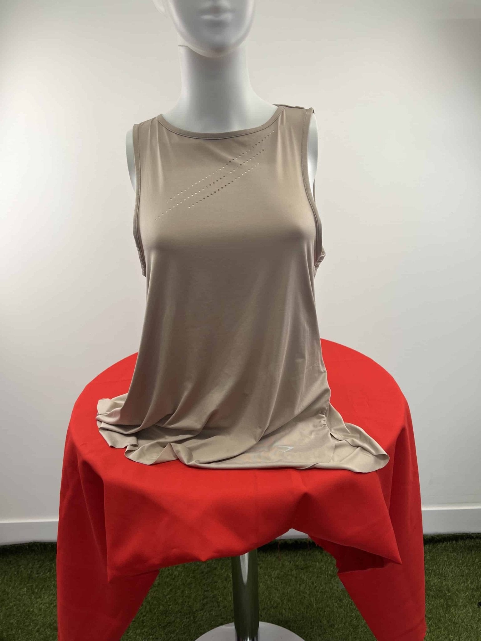 Gymshark Tan Sports Tank Top Brand New With Tags - kitround kitround product