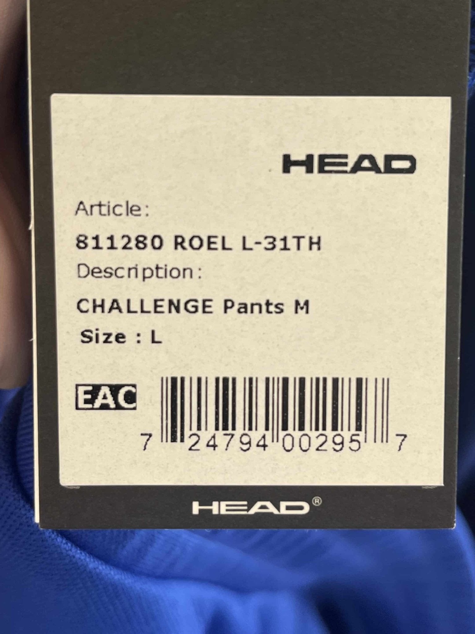 Head Blue Tennis Tracksuit Bottoms - kitround kitround product