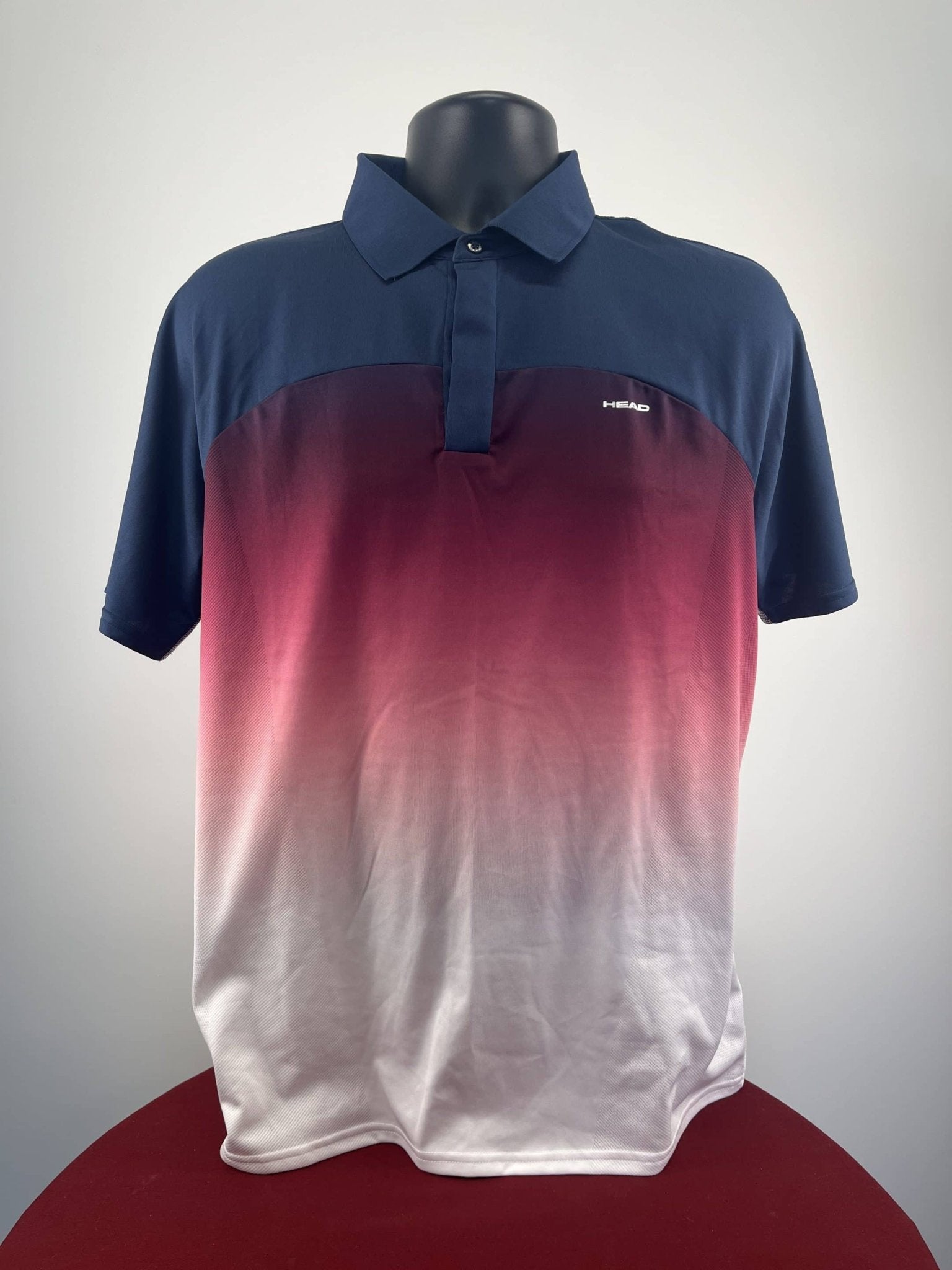 Head Gradient Polo Shirt - kitround kitround product