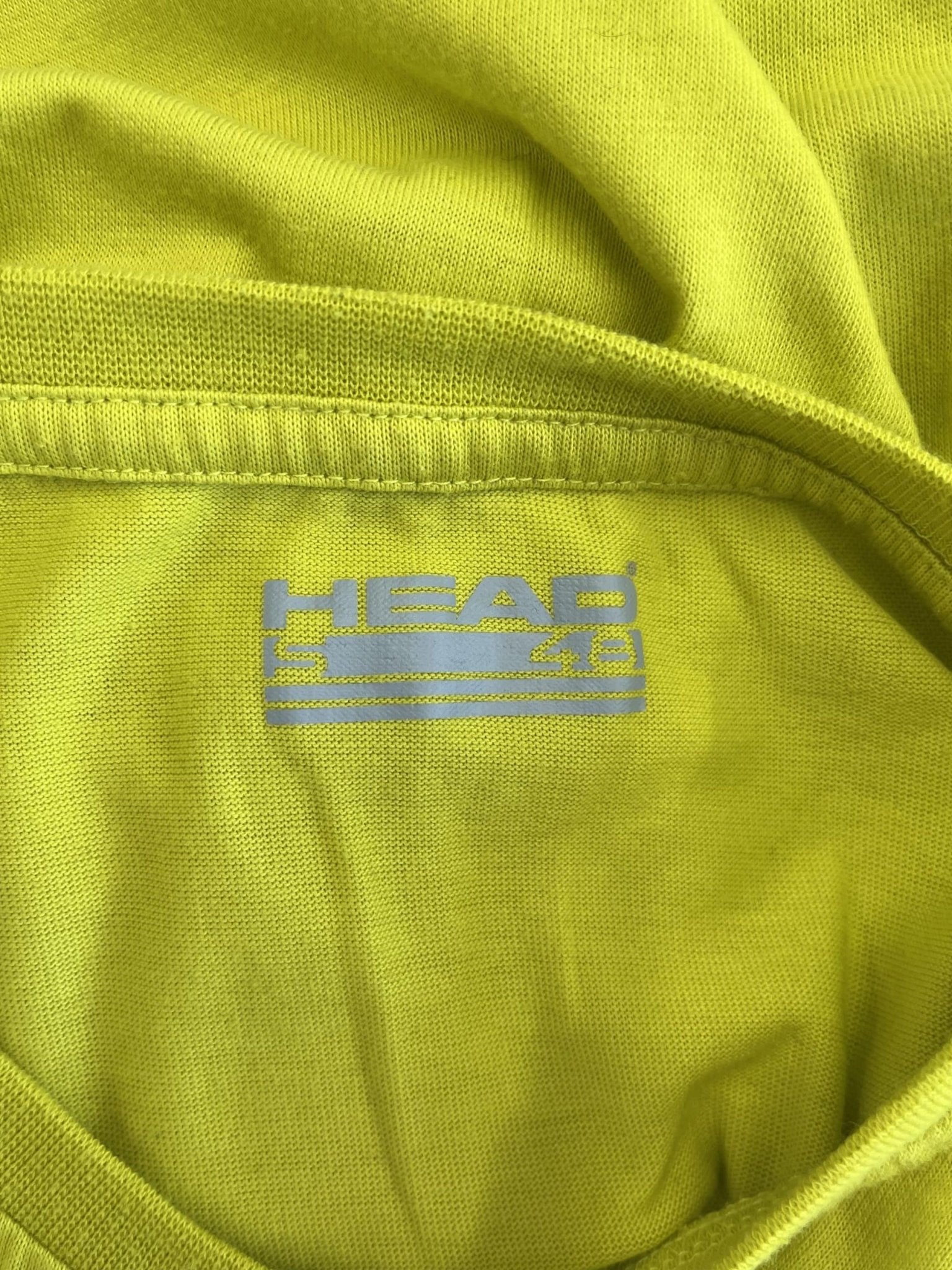 HEAD Yellow T-Shirt - kitround kitround product