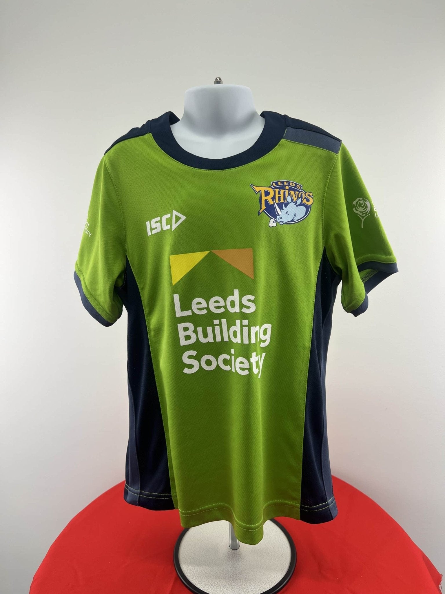 ISC Leeds Rhinos Rugby Shirt Kids Age 10 - kitround kitround product