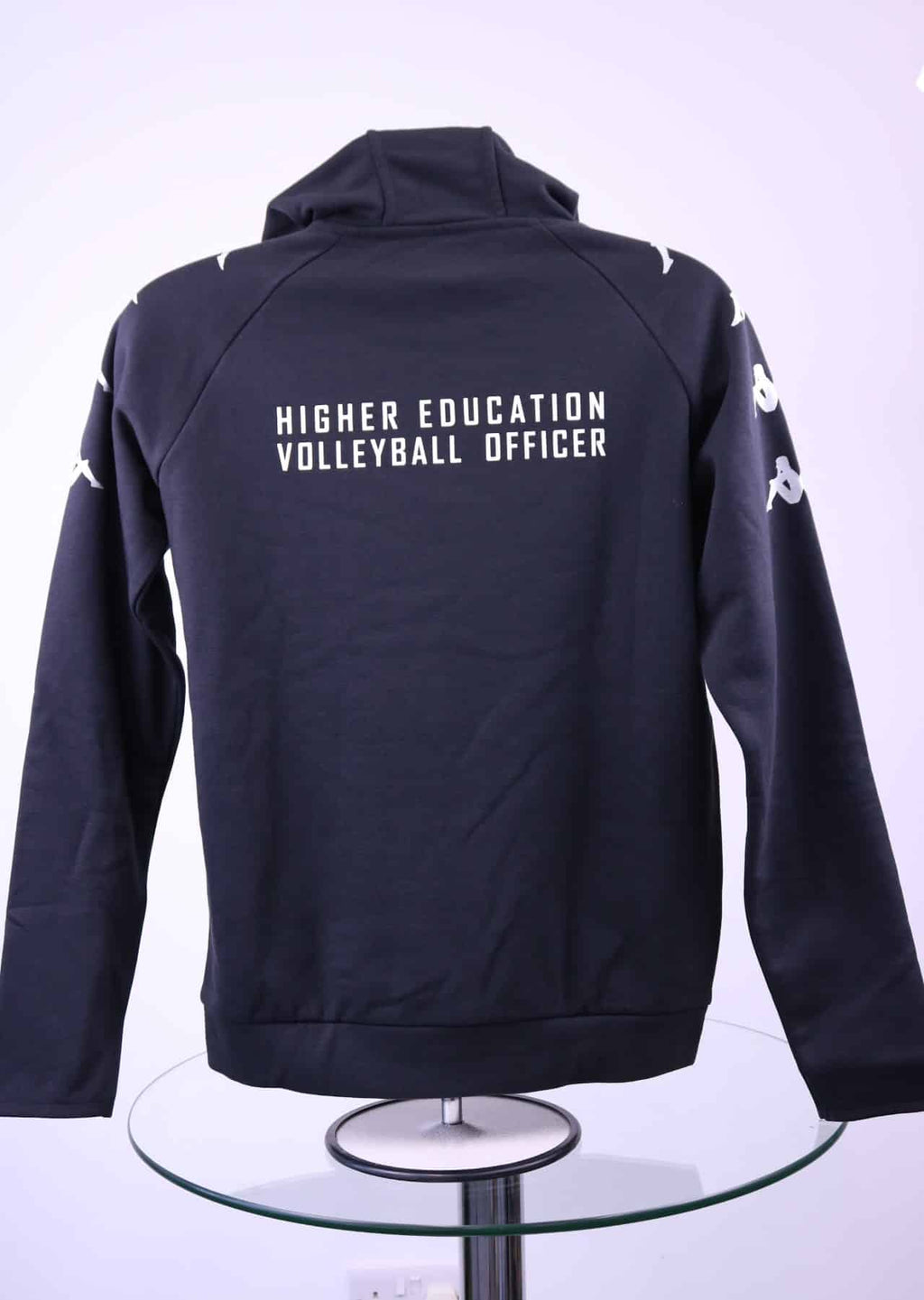 Kappa Volleyball England Black Hoodie - kitround VolleyStore product