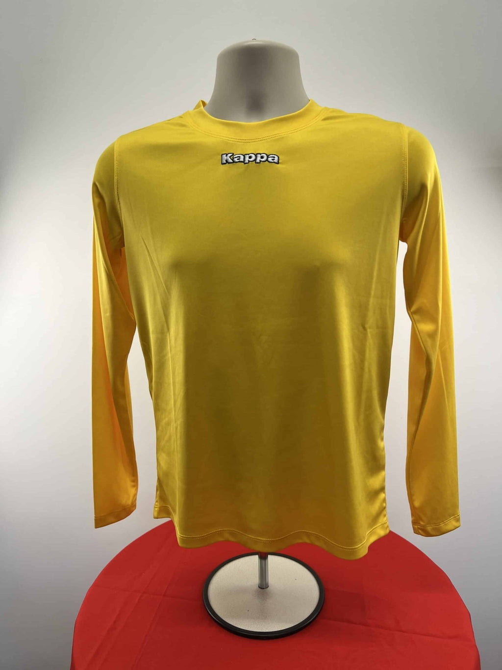 Kappa Yellow Long Sleeve Football Shirt Kids Age 14 - kitround kitround product