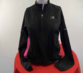 Front view of Karrimor lightweight black and pink running jacket on mannequin